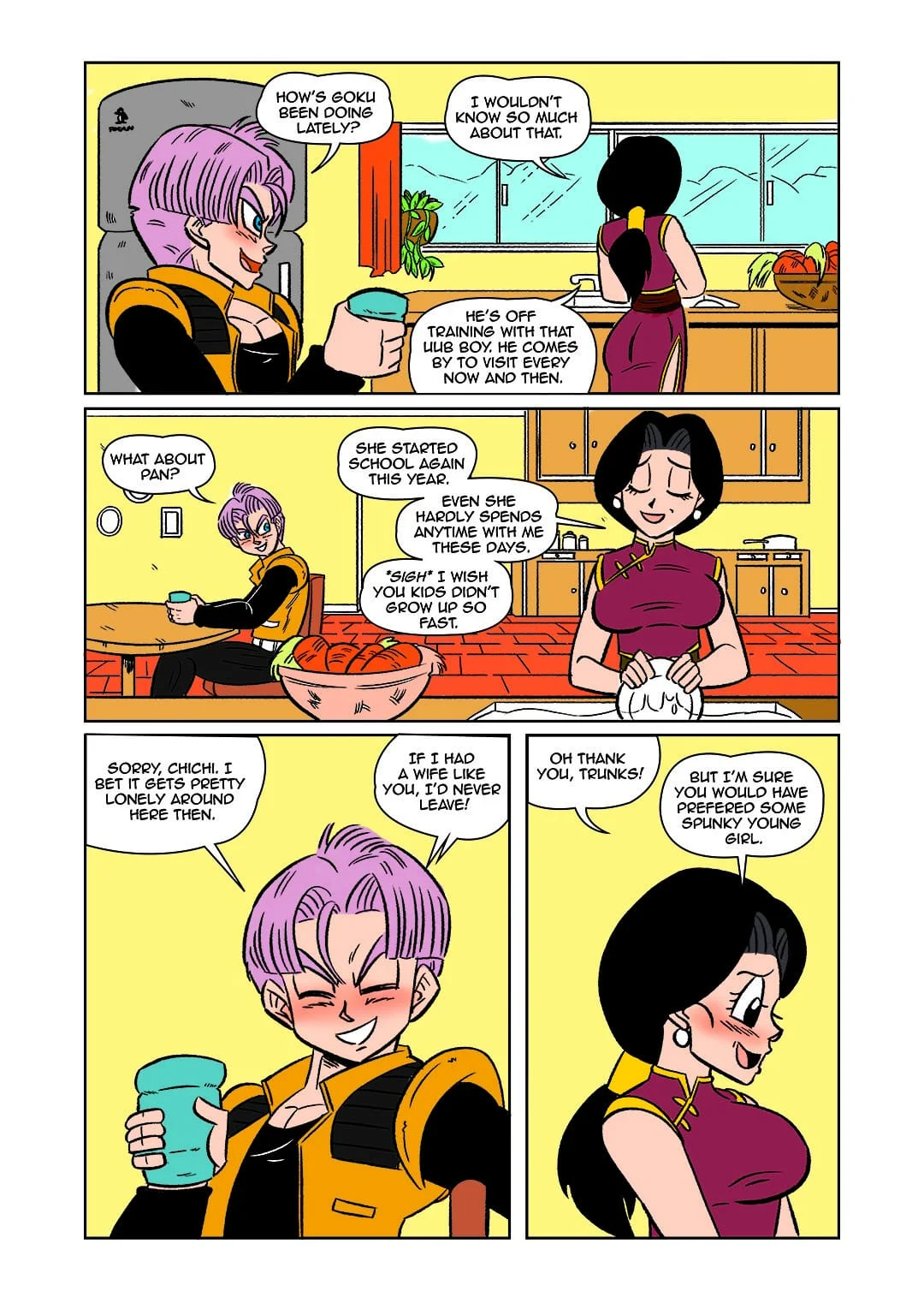 The Switch Up (Dragon Ball Z) [FunsexyDB] - Chapter 1 — Page 6