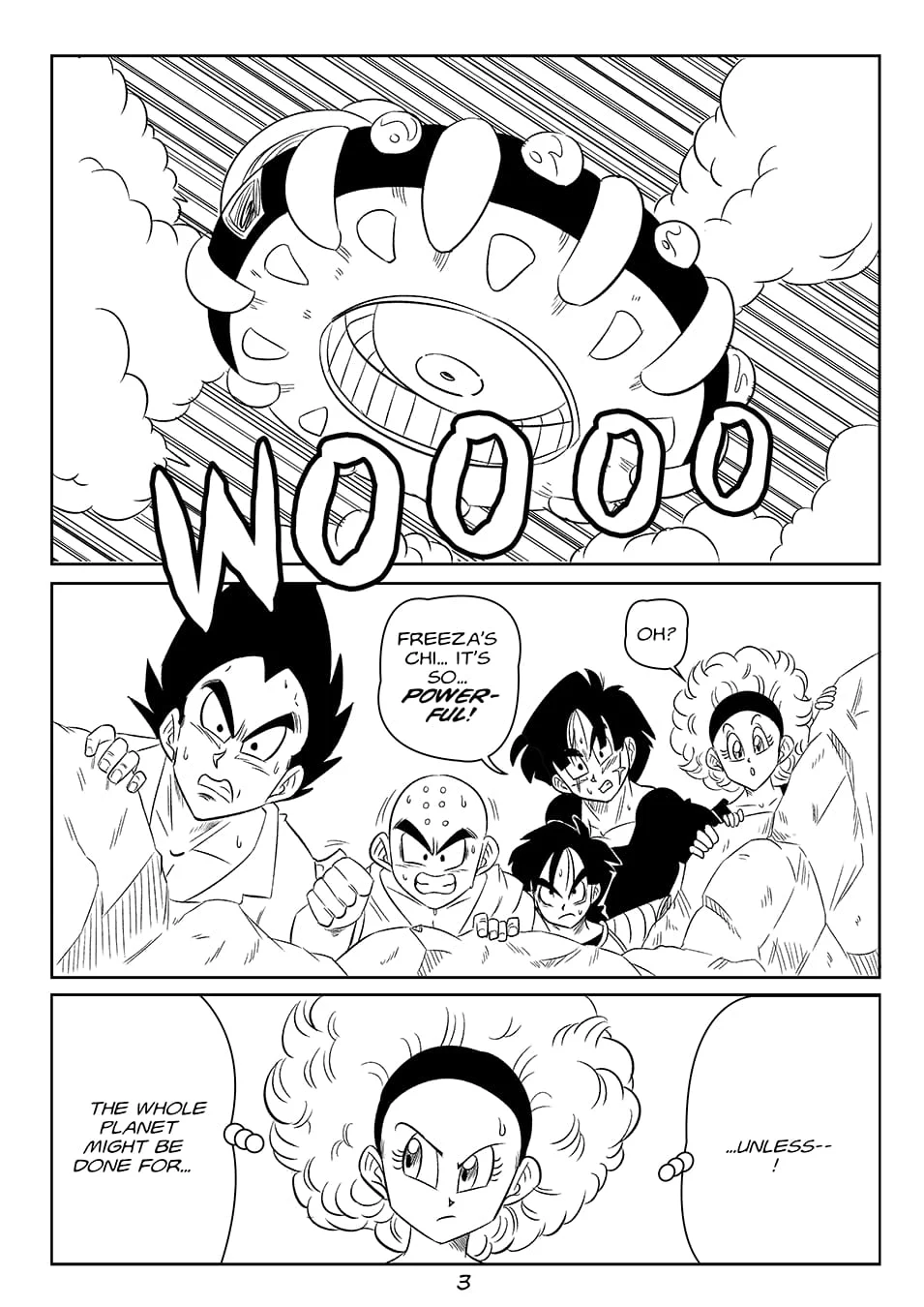 Close Encounter of the Cold Kind (Dragon Ball Z) [FunsexyDB] - Chapter 1 — Page 4