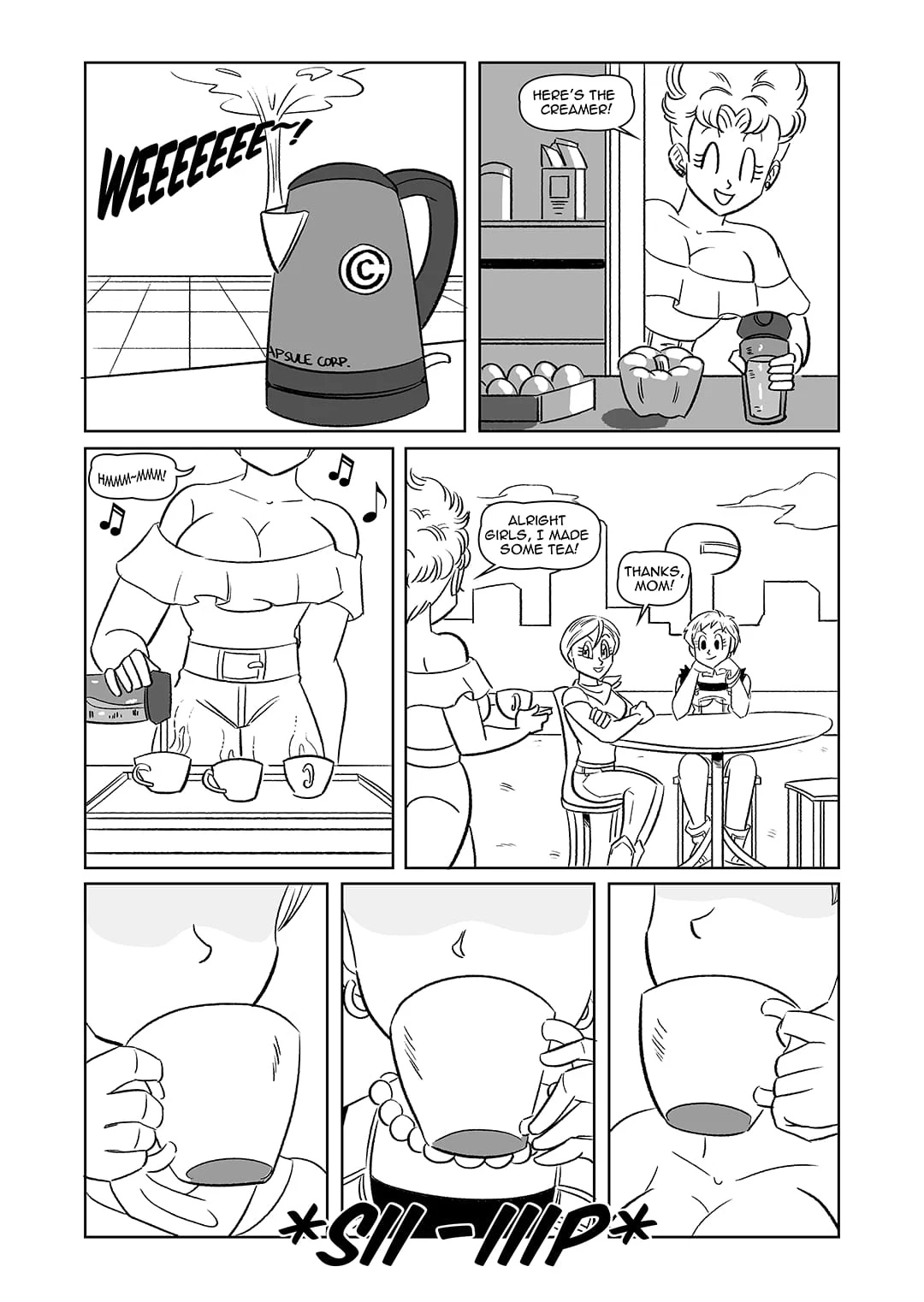 A Brief Affair! (Dragon Ball Super) [FunsexyDB] - Chapter 1 — Page 9