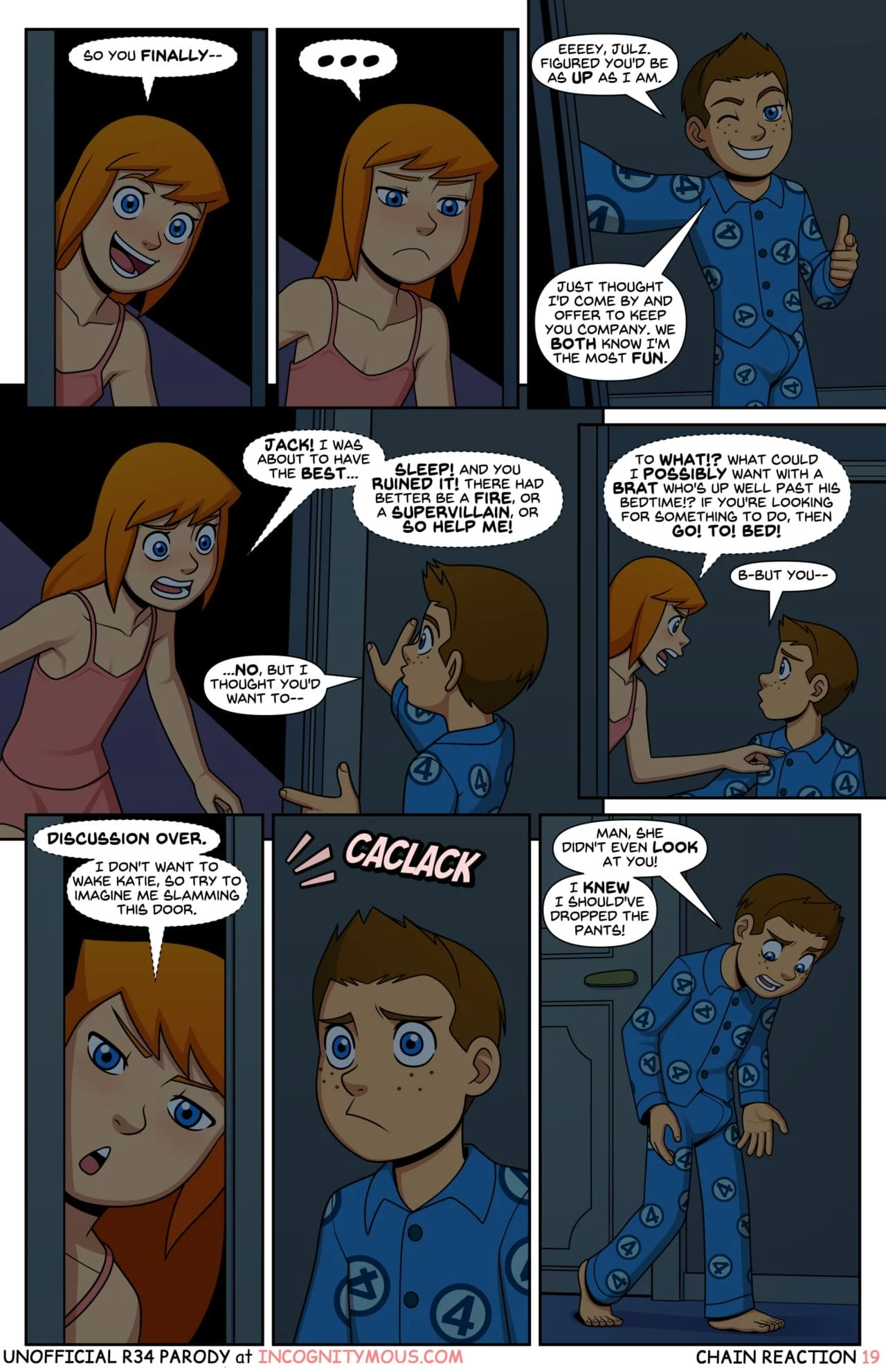 Chain Reaction (Power Pack) [Incognitymous] - Chapter 1 — Page 20