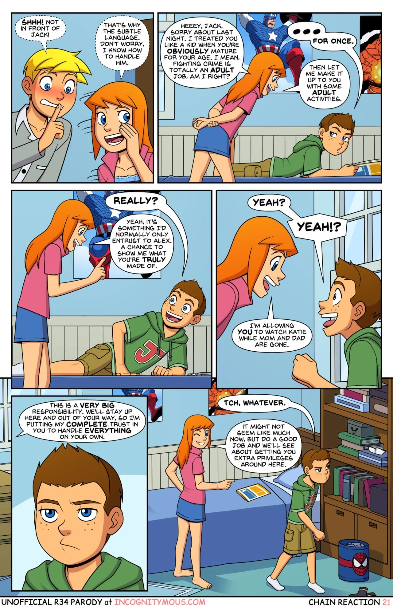 Chain Reaction (Power Pack) [Incognitymous] - Chapter 1 — Page 22