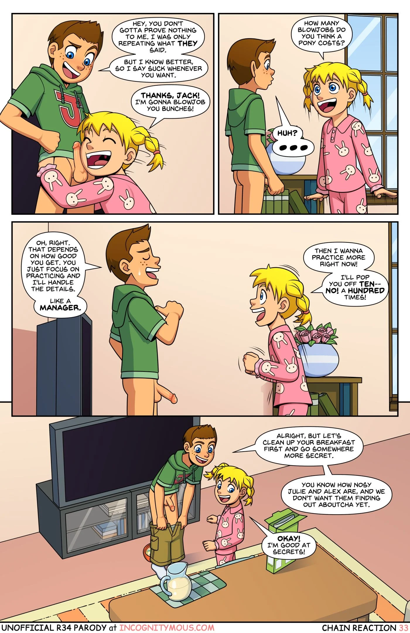 Chain Reaction (Power Pack) [Incognitymous] - Chapter 1 — Page 34