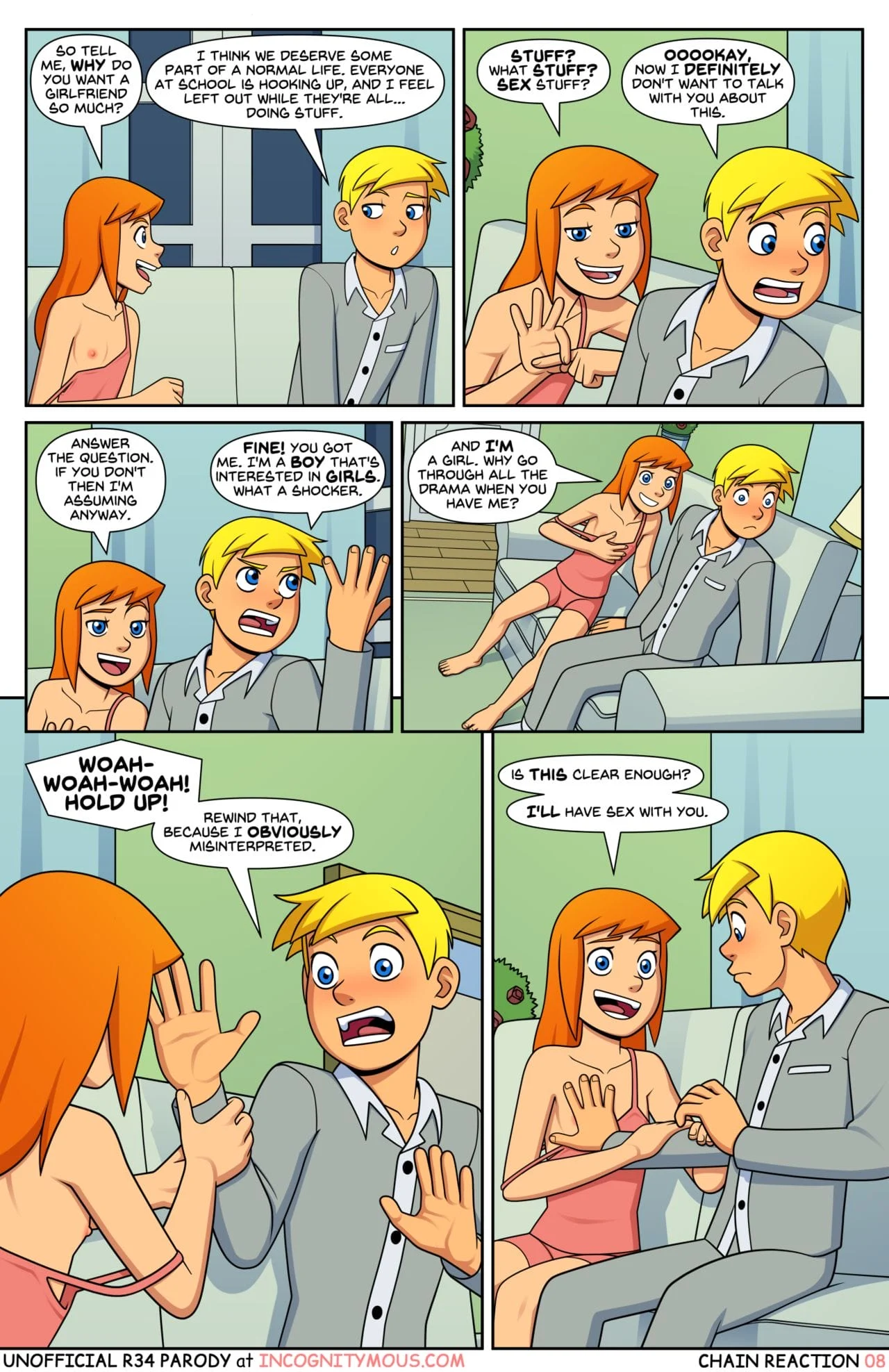 Chain Reaction (Power Pack) [Incognitymous] - Chapter 1 — Page 9