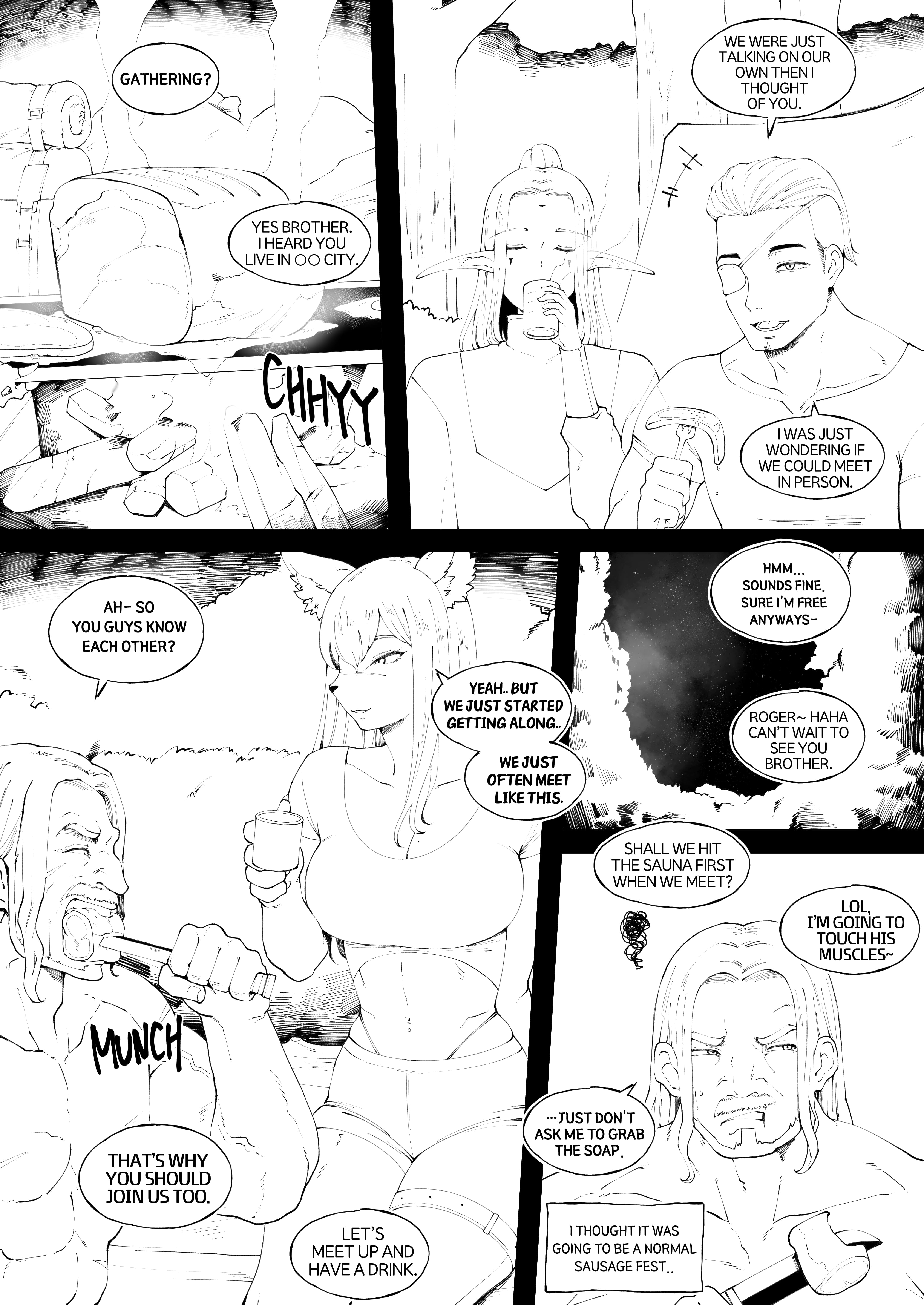 Story of when I went to GAMER’S GATHERING and I WAS THE ONLY MAN there [ABBB] - Chapter 1 — Page 5