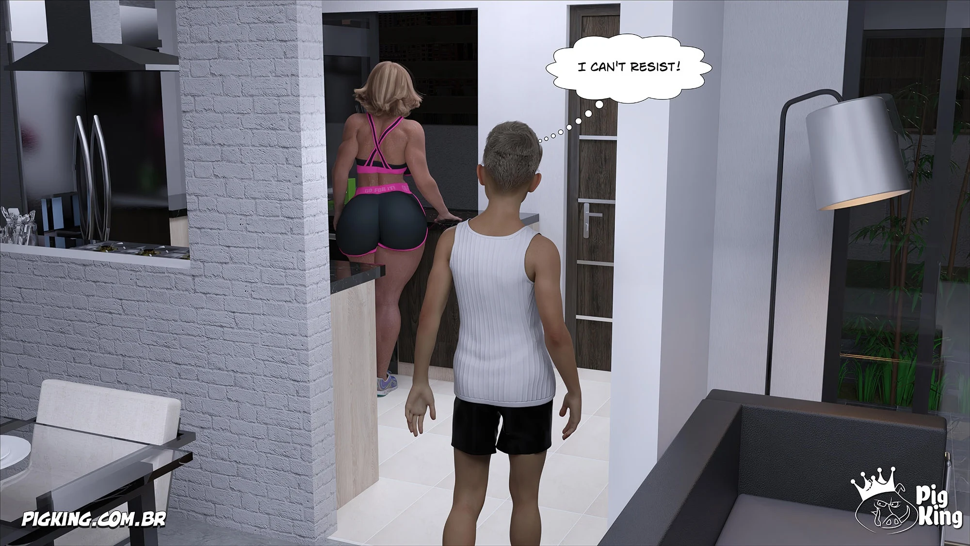 Louise [CrazyDad3D] - Chapter 7 — Page 70