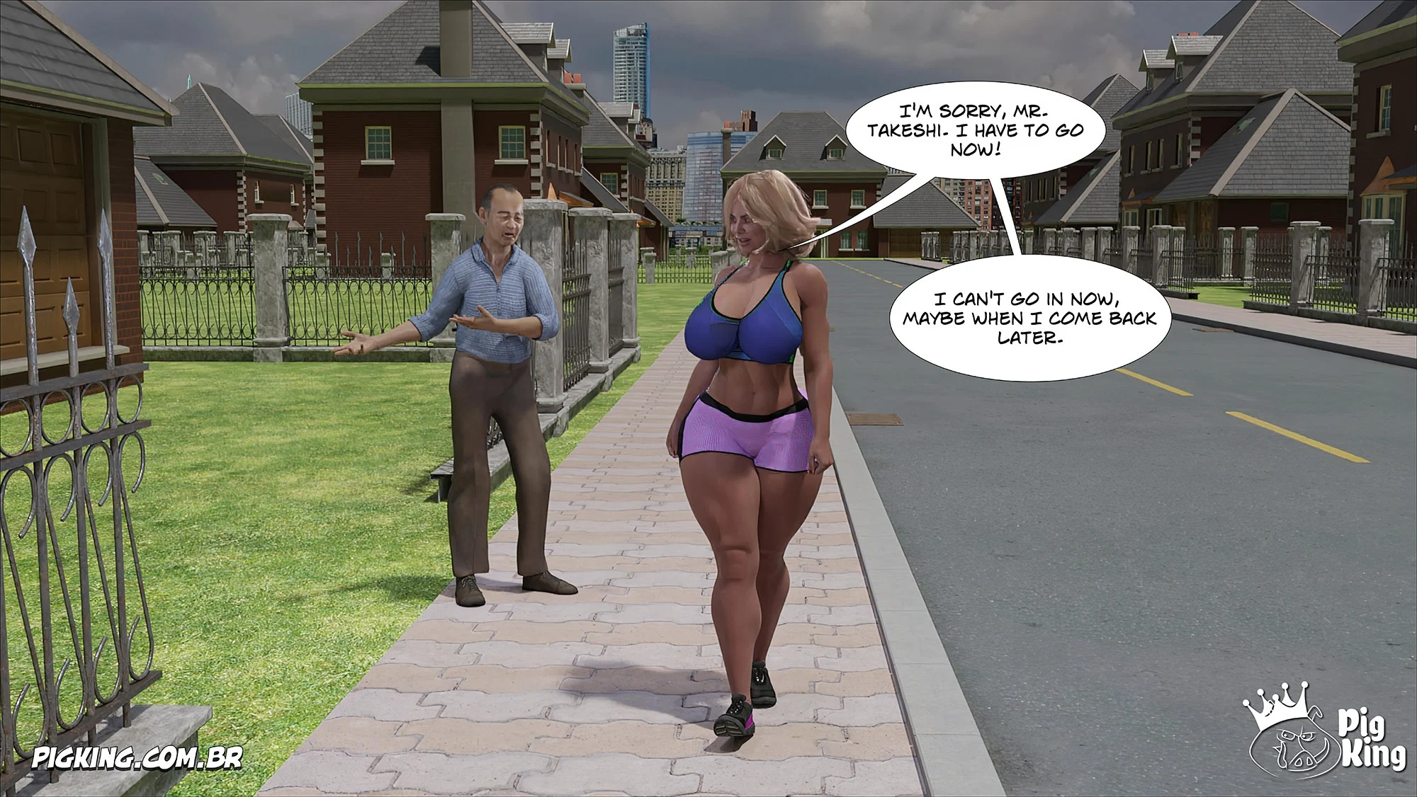 Louise [CrazyDad3D] - Chapter 1 — Page 84