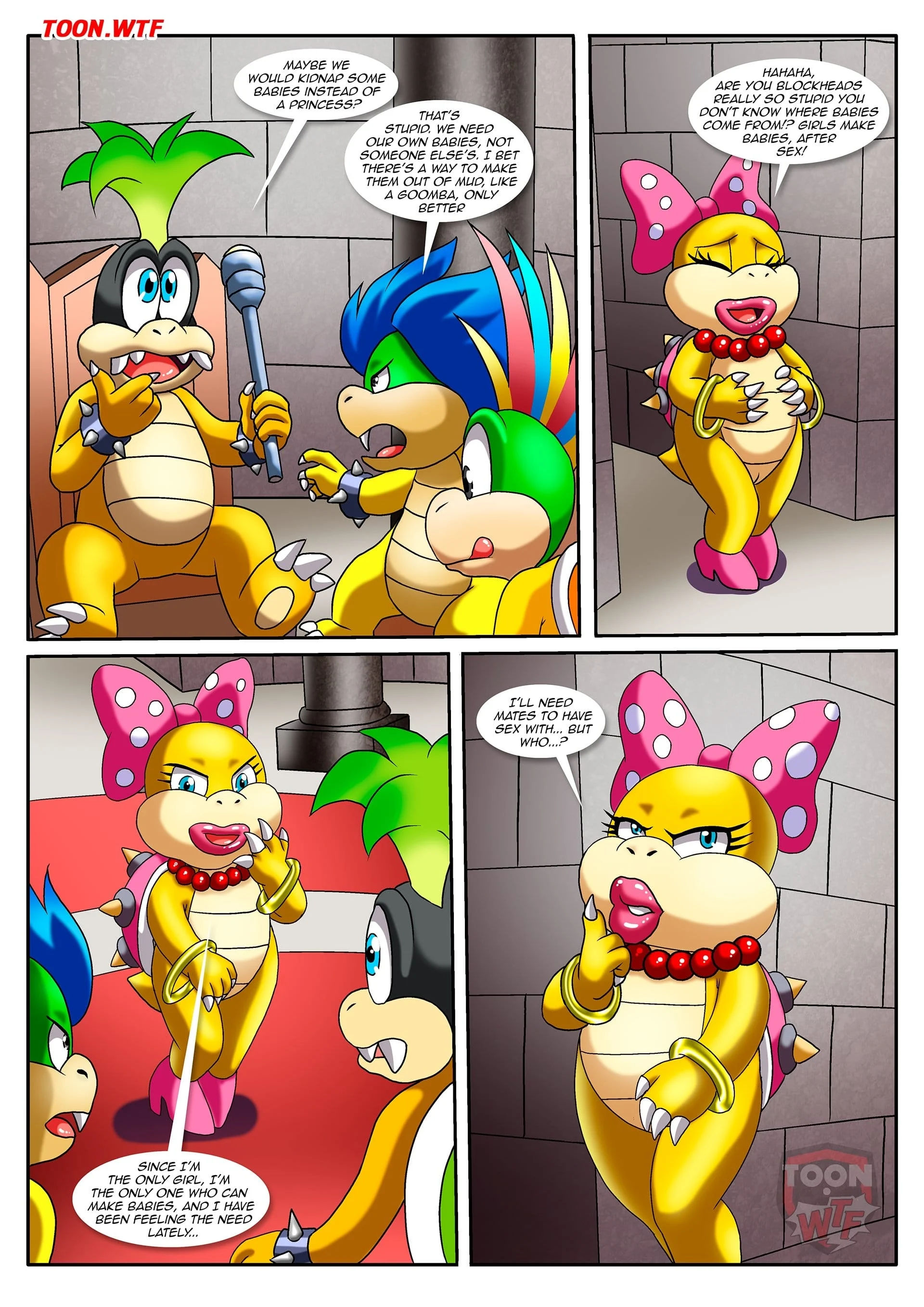 Carnal Castle (Super Mario) [PalComix] - Chapter 1 — Page 10