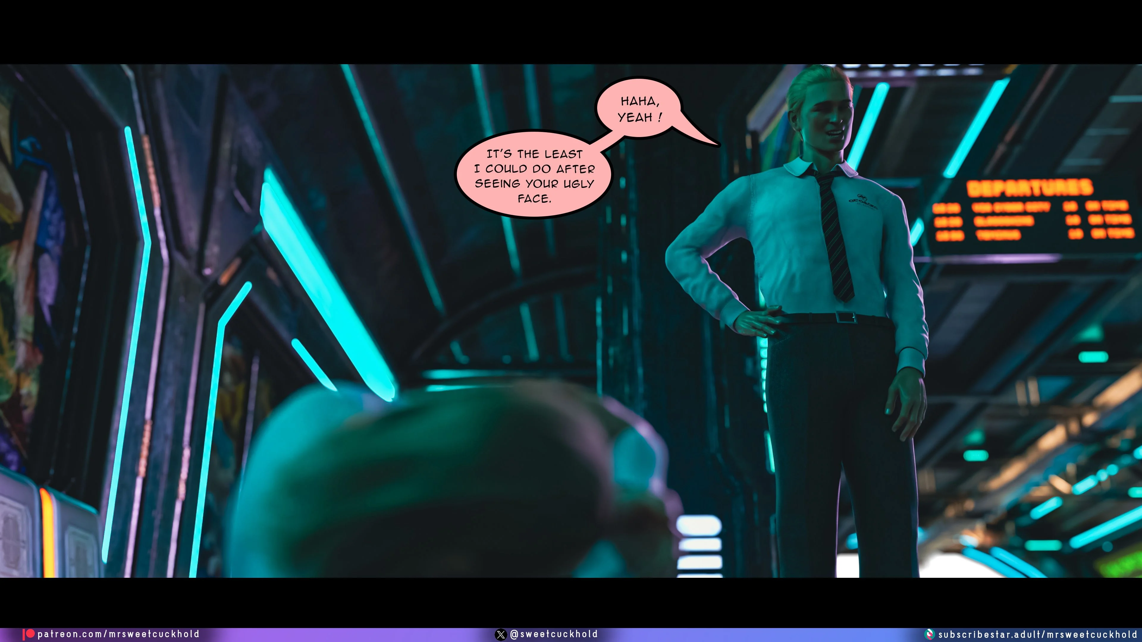 Street Corruption (Cyberpunk 2077) [Mr.SweetCuckhold] - Chapter 1 — Page 22