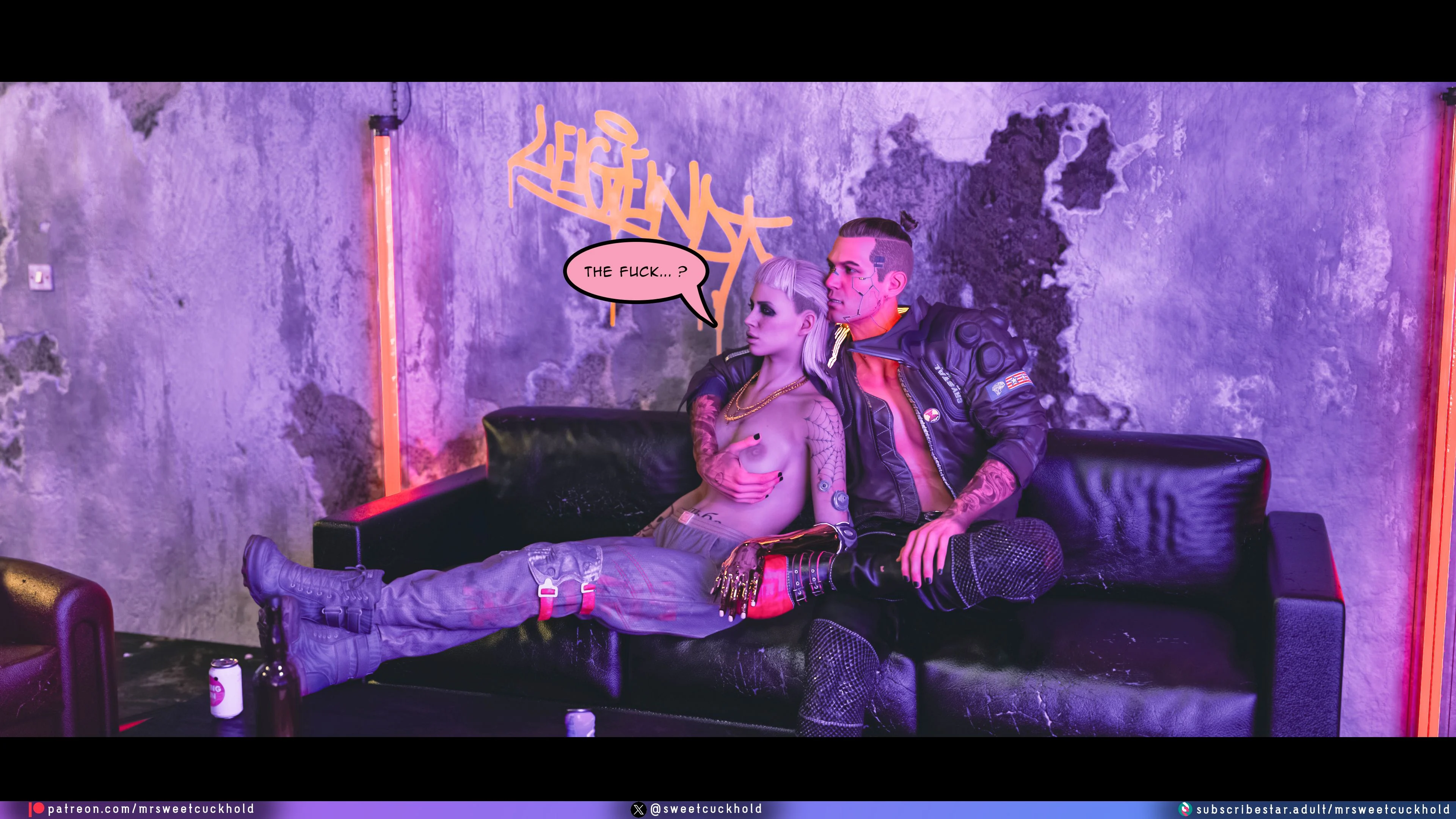 Street Corruption (Cyberpunk 2077) [Mr.SweetCuckhold] - Chapter 1 — Page 95