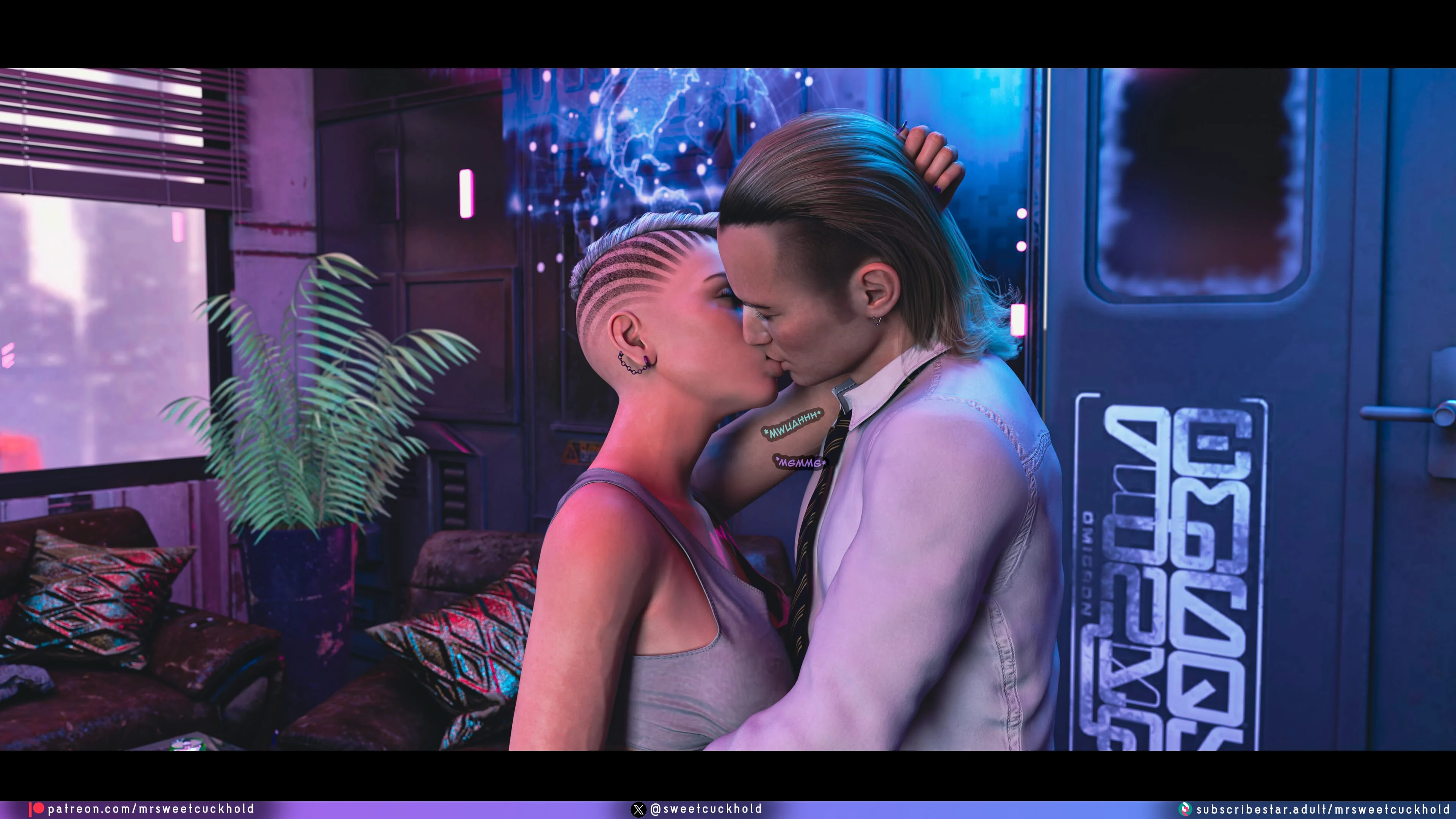 Street Corruption (Cyberpunk 2077) [Mr.SweetCuckhold] - Chapter 2 — Page 75