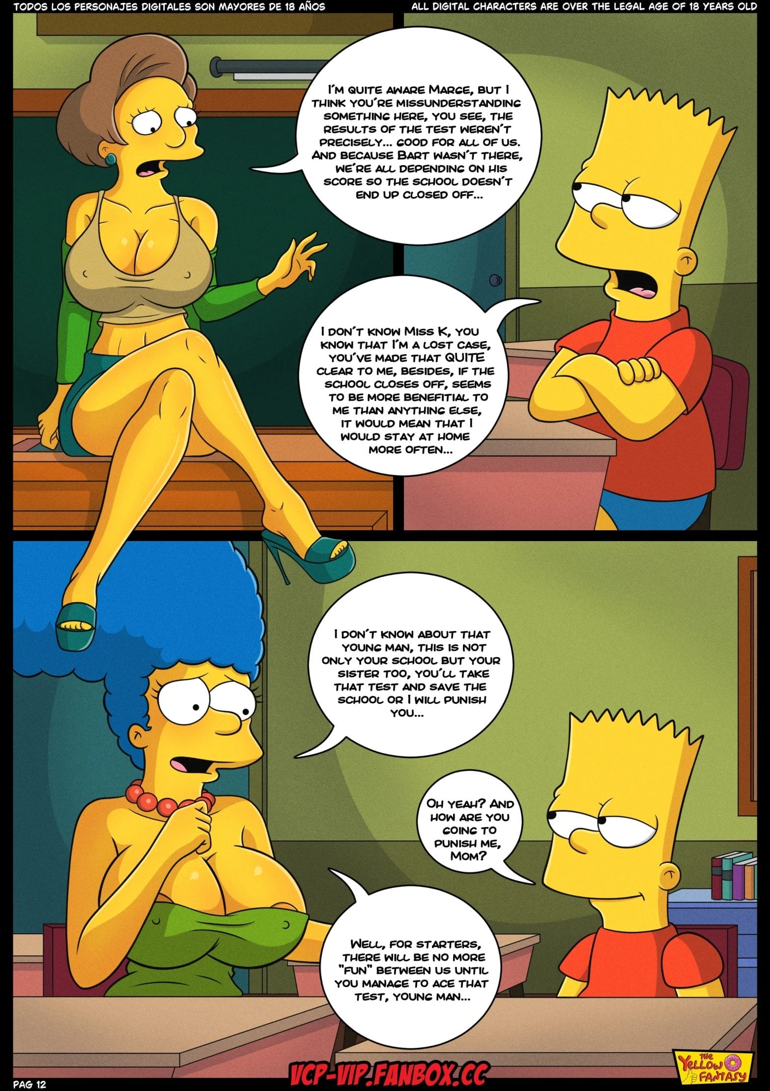 The Exam (The Simpsons) [Croc] - Chapter 1 — Page 13