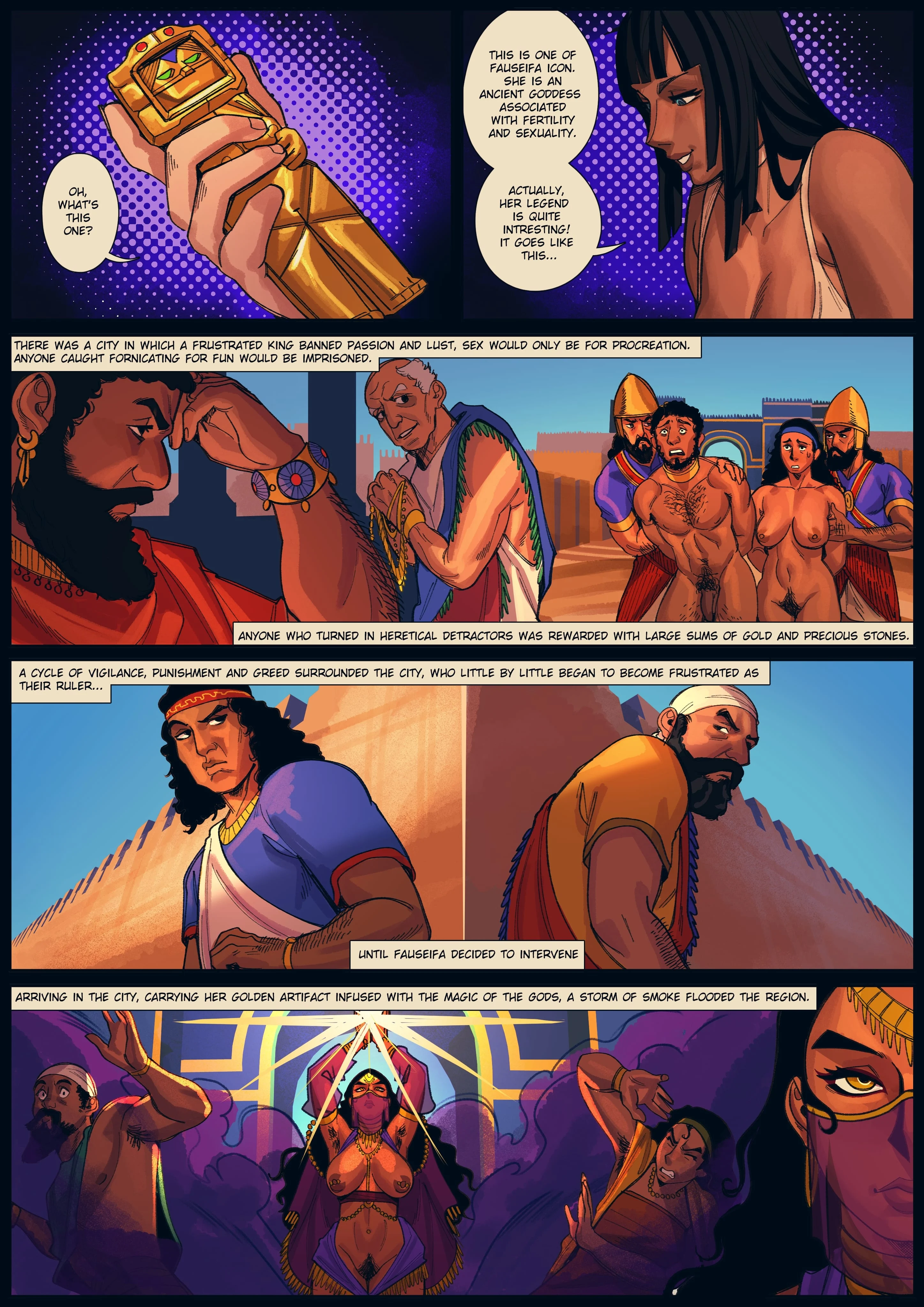 Nico Robin Comic (One Piece AU) [Nastacic] - Chapter 1 — Page 16
