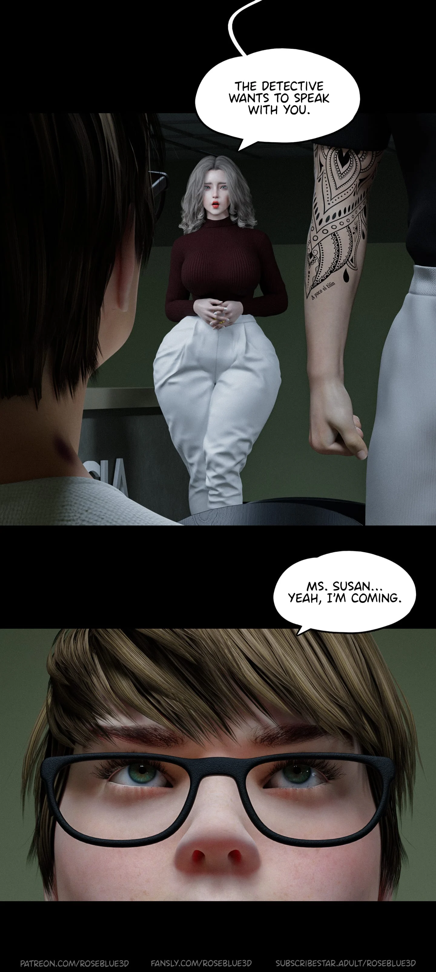 My Neighbor’s Widow [Rose Blue 3D] - Chapter 44 — Page 59