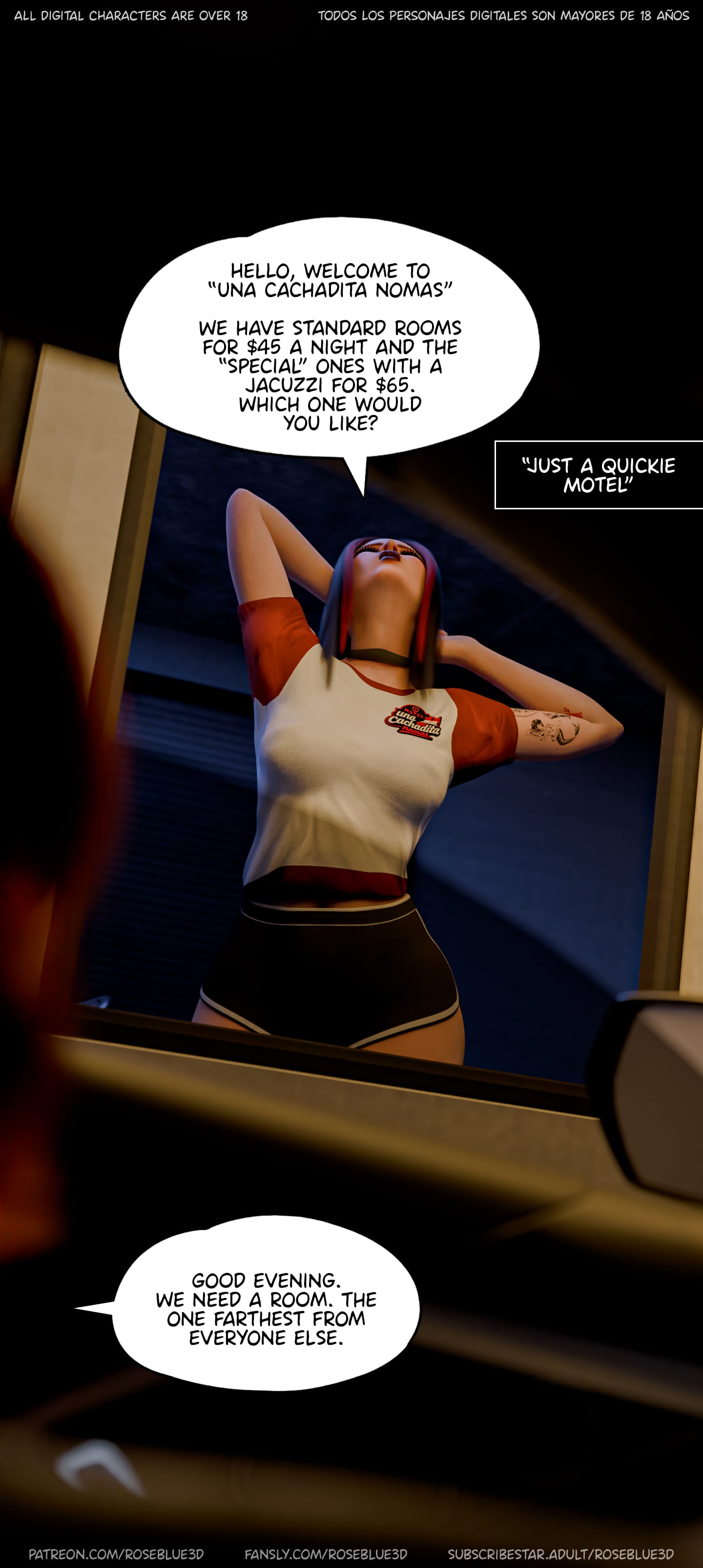 My Neighbor’s Widow [Rose Blue 3D] - Chapter 54 — Page 14