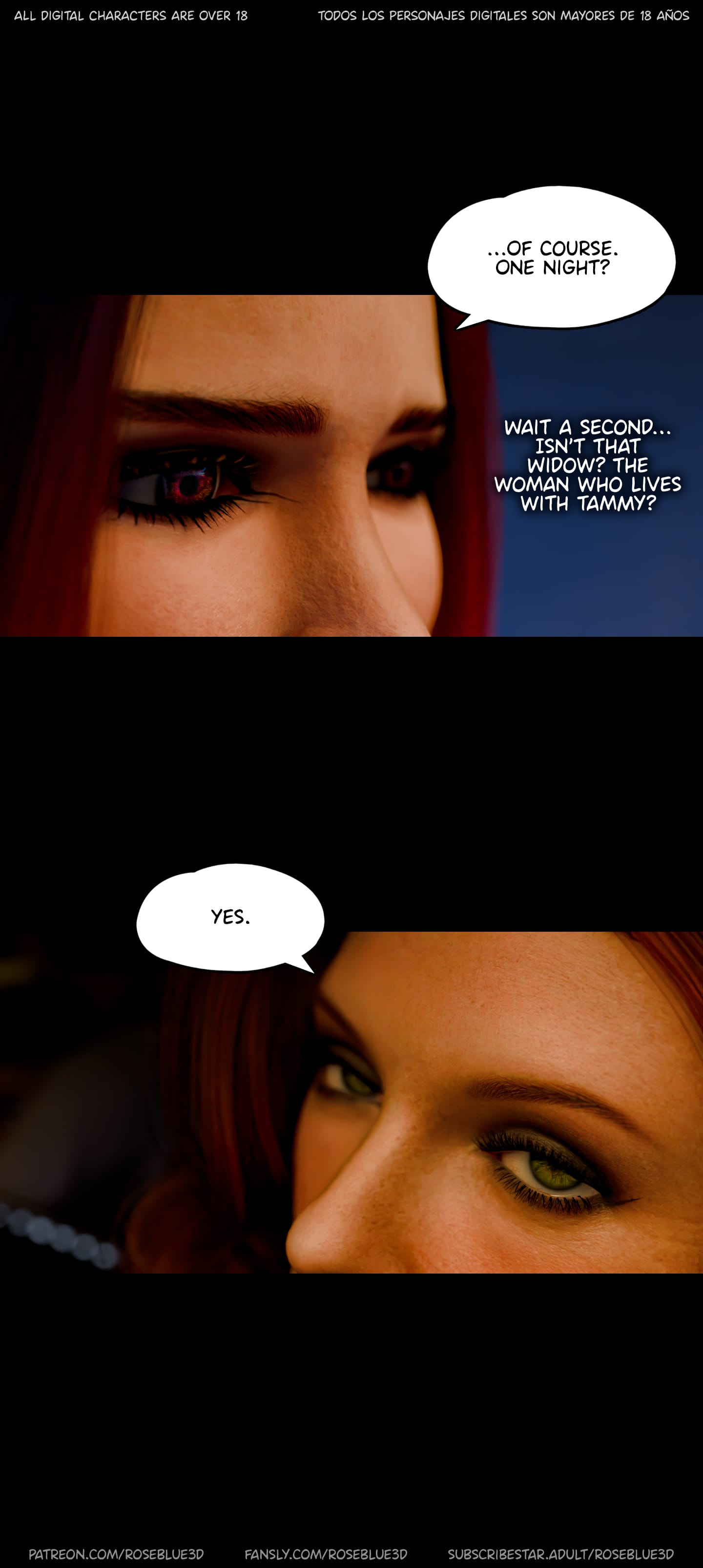My Neighbor’s Widow [Rose Blue 3D] - Chapter 54 — Page 15