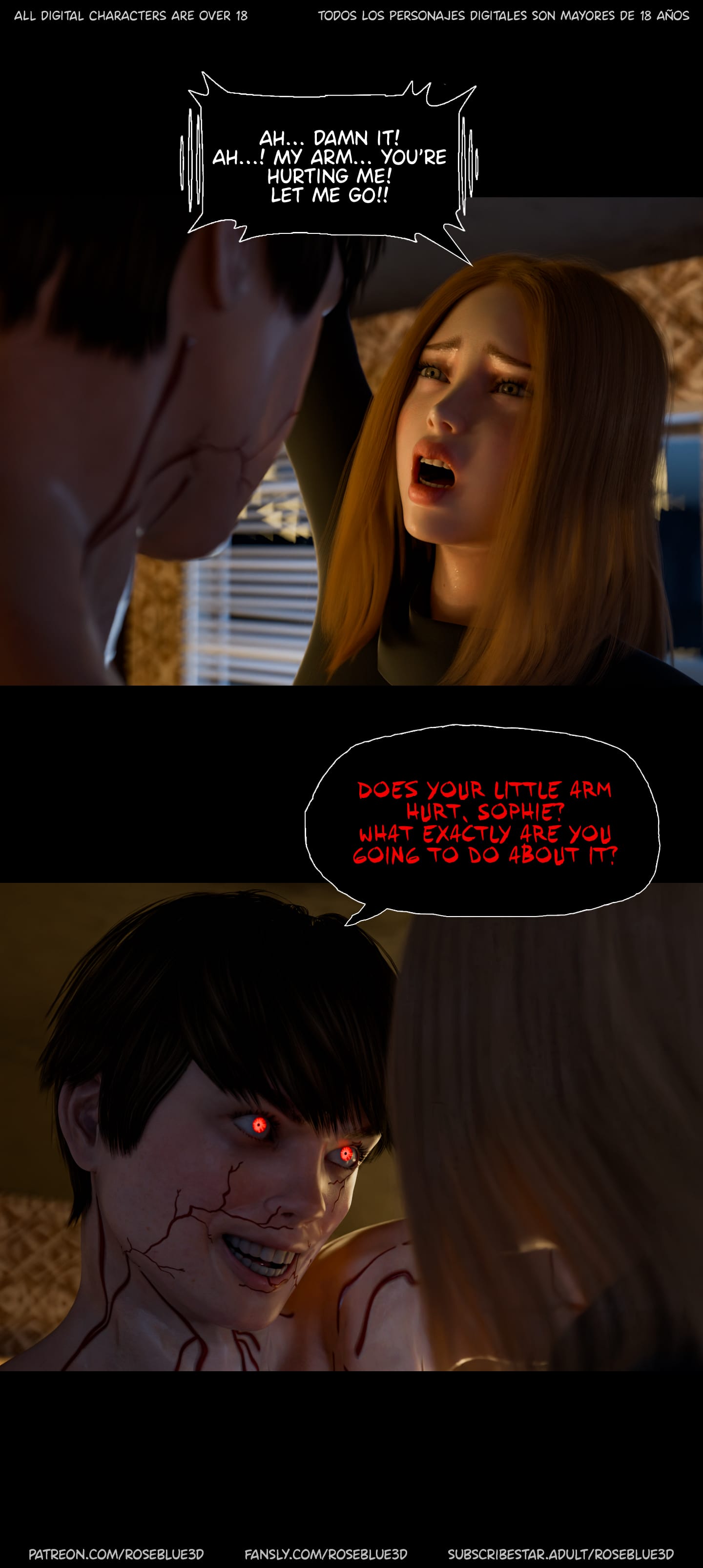 My Neighbor’s Widow [Rose Blue 3D] - Chapter 54 — Page 29