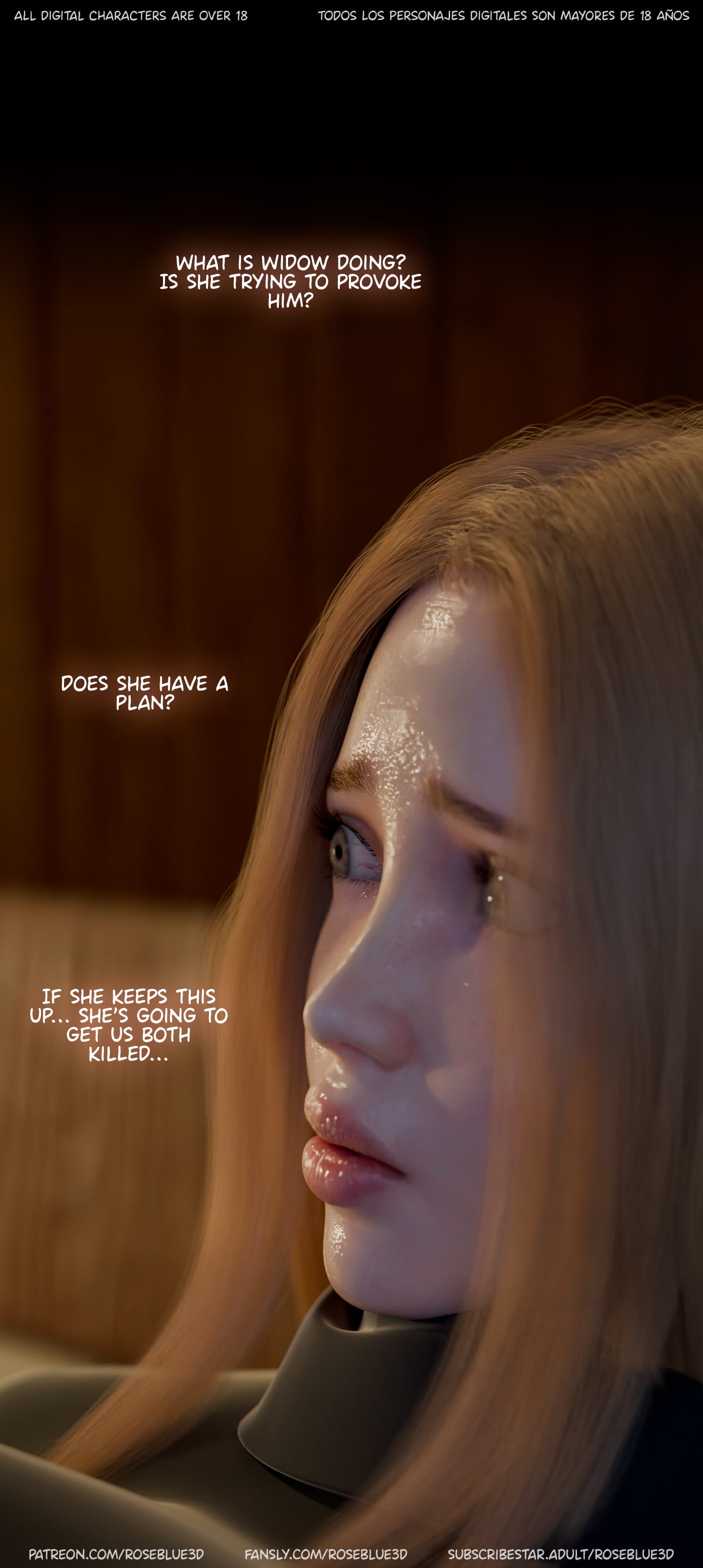 My Neighbor’s Widow [Rose Blue 3D] - Chapter 54 — Page 49