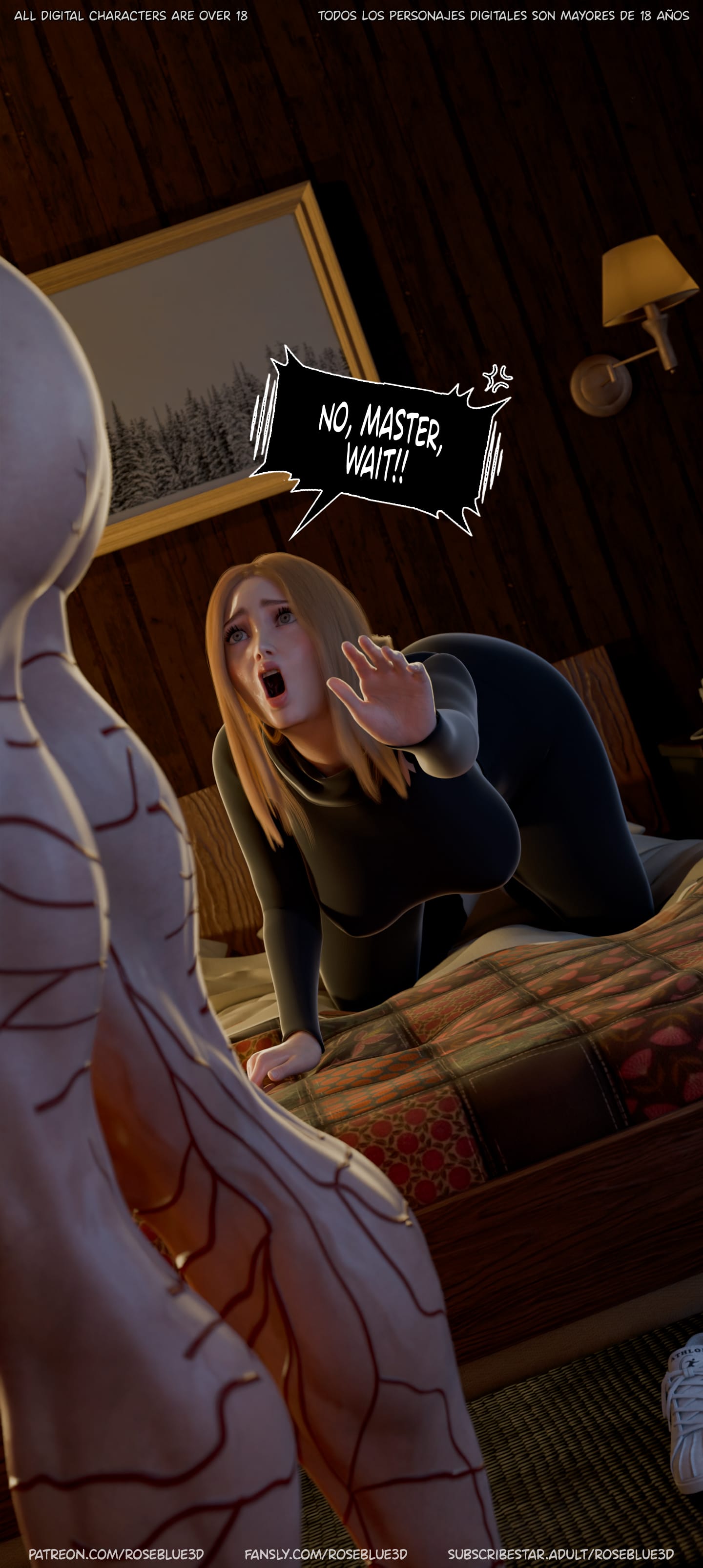 My Neighbor’s Widow [Rose Blue 3D] - Chapter 54 — Page 52