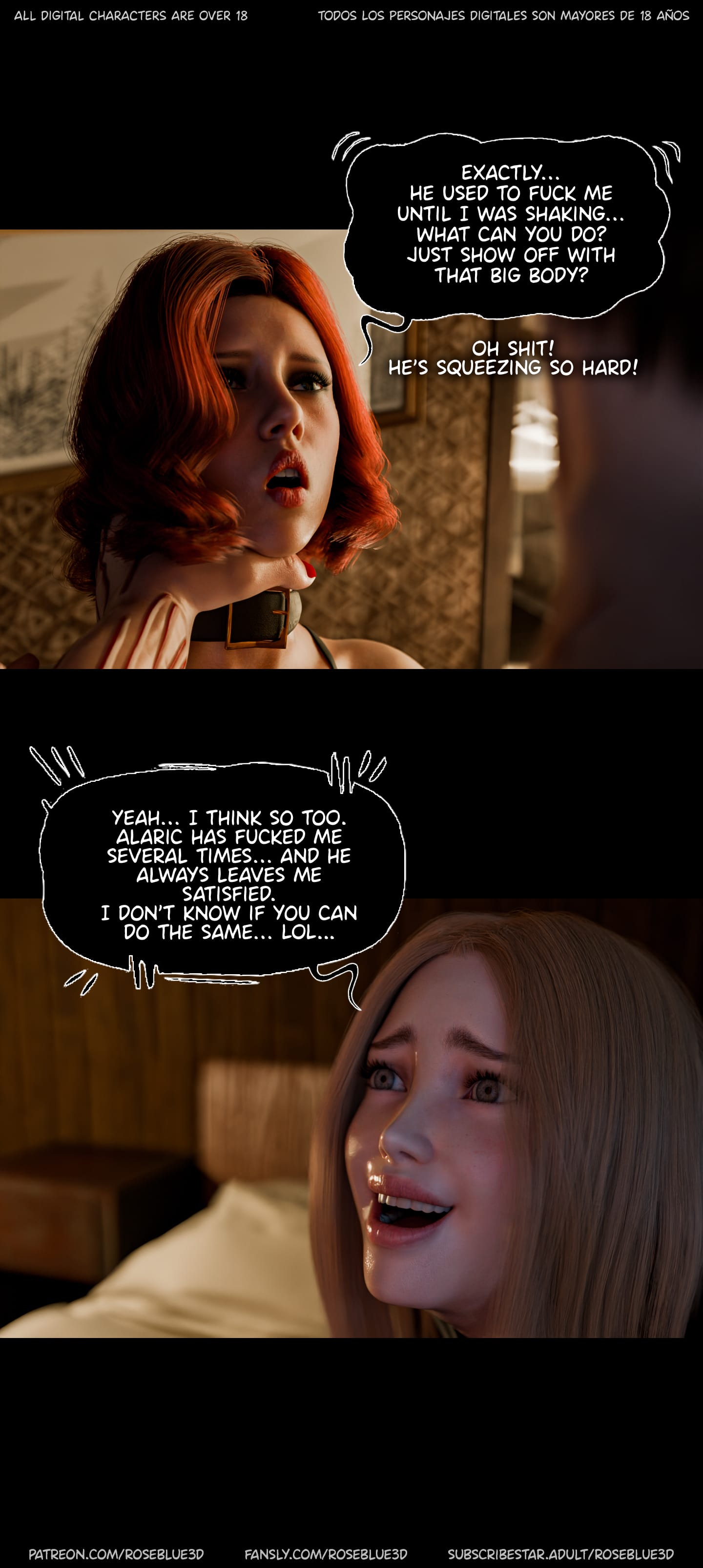 My Neighbor’s Widow [Rose Blue 3D] - Chapter 54 — Page 58