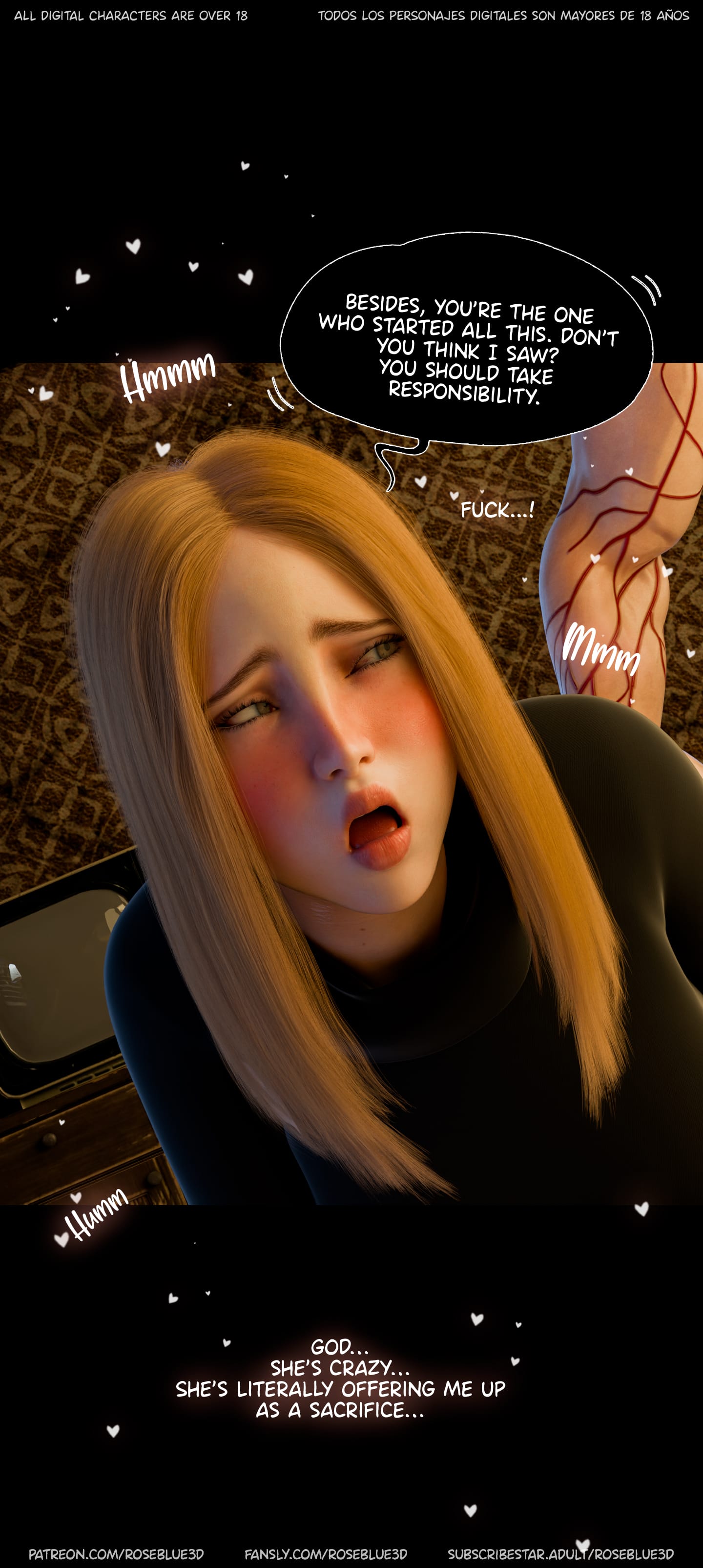 My Neighbor’s Widow [Rose Blue 3D] - Chapter 54 — Page 90