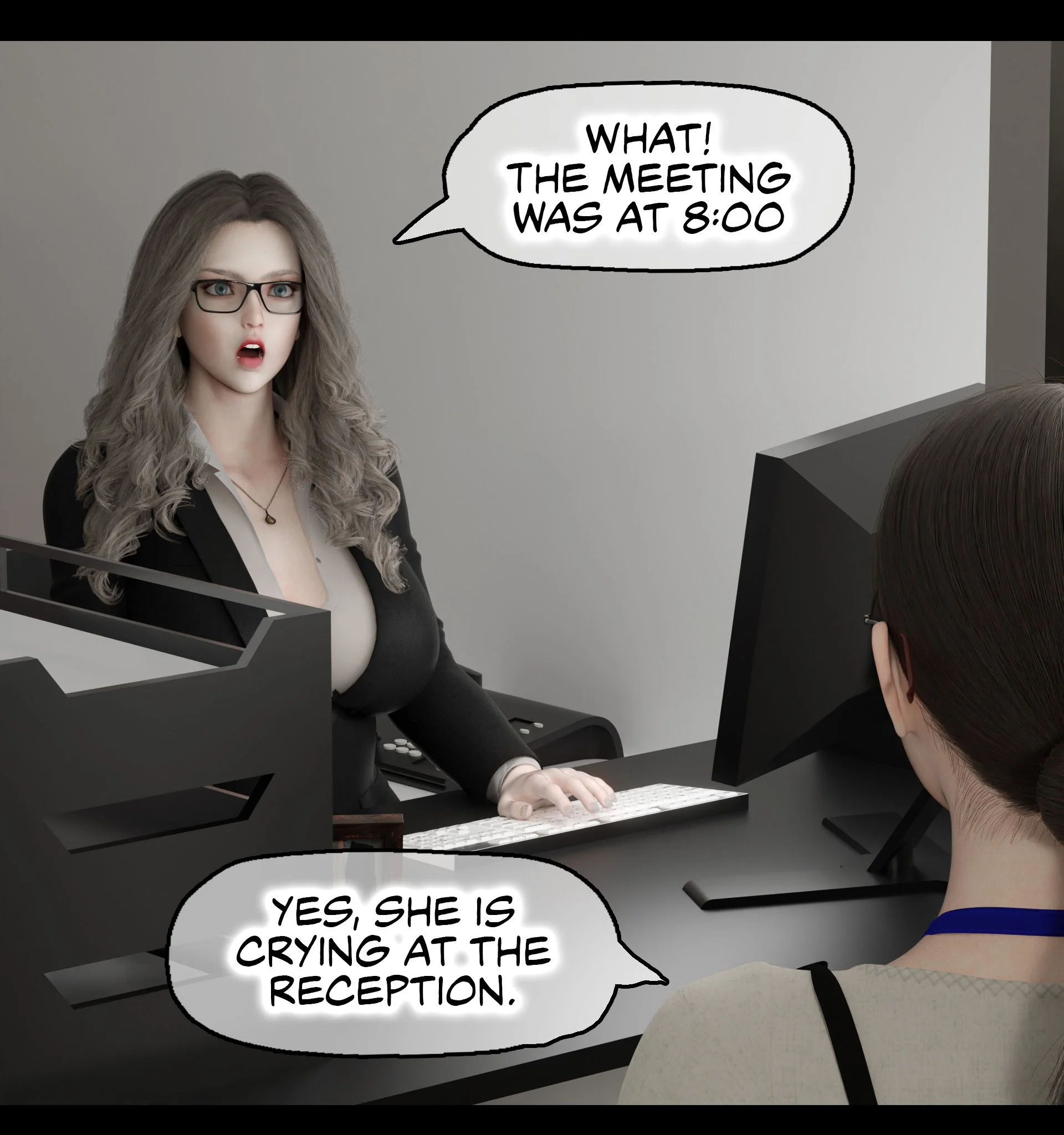 My Neighbor’s Widow [Rose Blue 3D] - Chapter 2 — Page 9