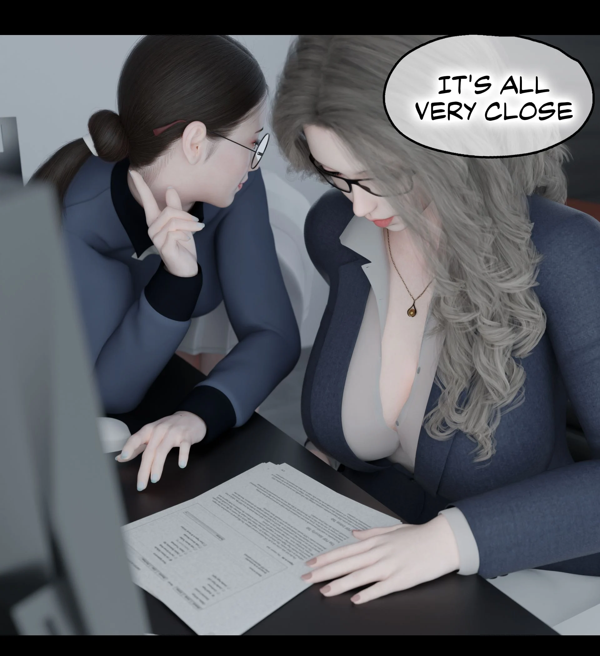 My Neighbor’s Widow [Rose Blue 3D] - Chapter 2 — Page 96