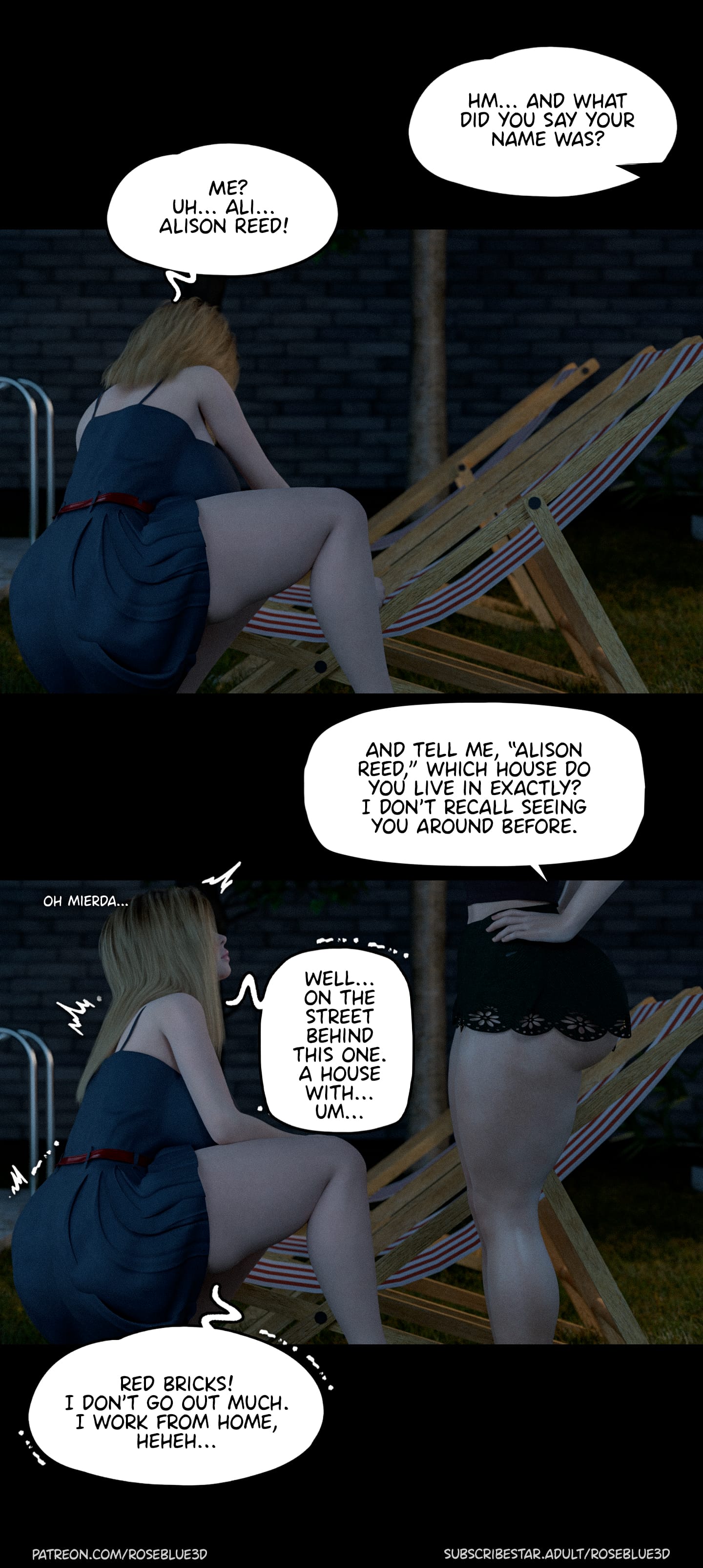 My Neighbor’s Widow [Rose Blue 3D] - Chapter 37 — Page 41