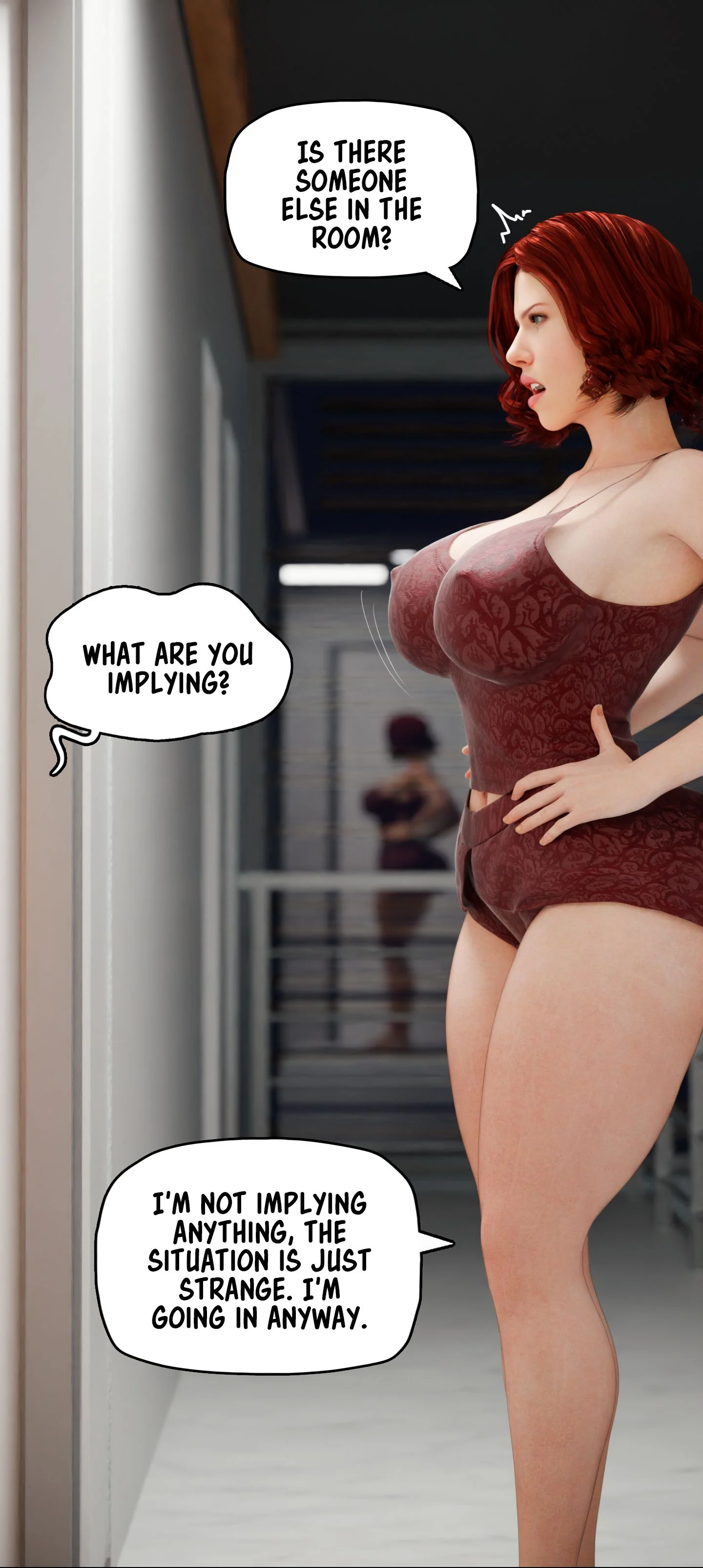 My Neighbor’s Widow [Rose Blue 3D] - Chapter 10 — Page 33