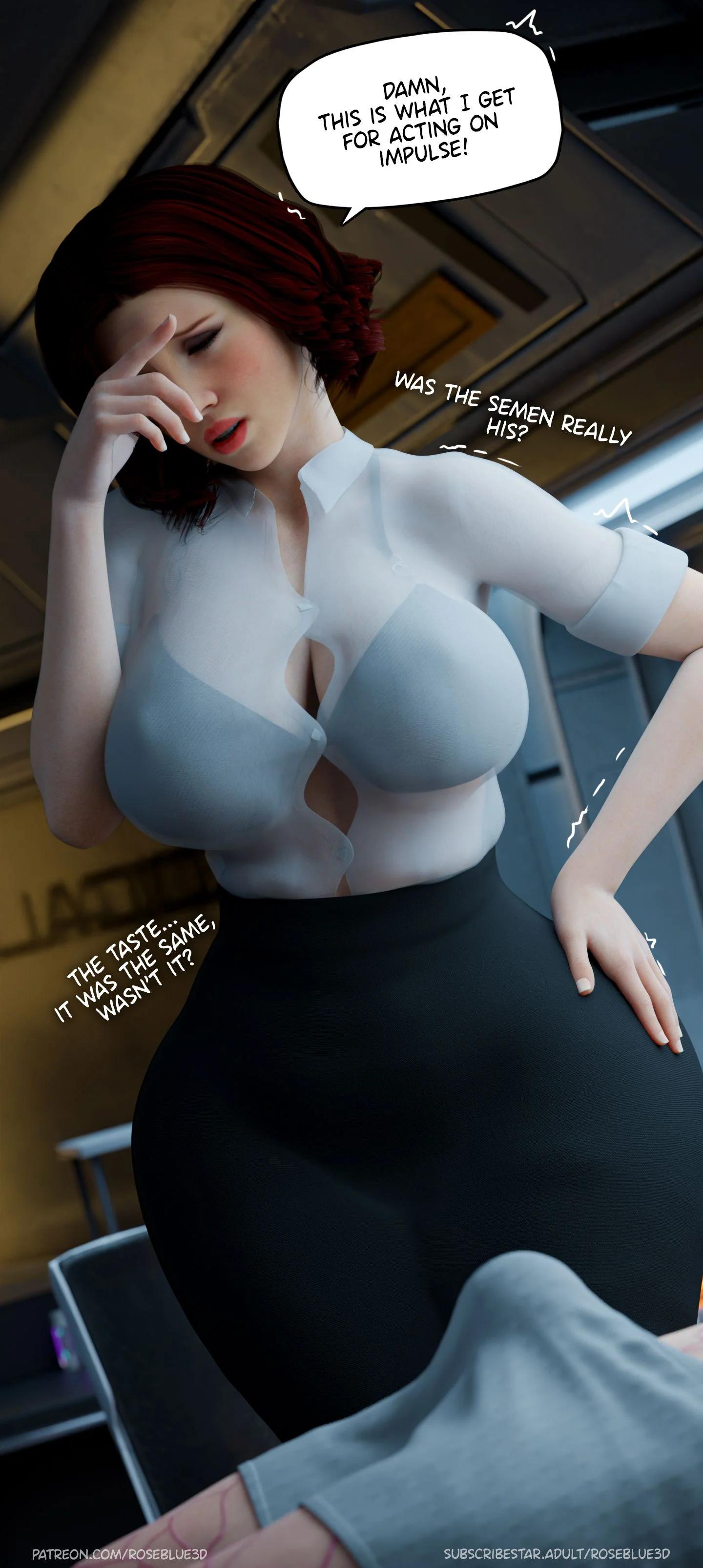 My Neighbor’s Widow [Rose Blue 3D] - Chapter 23 — Page 53