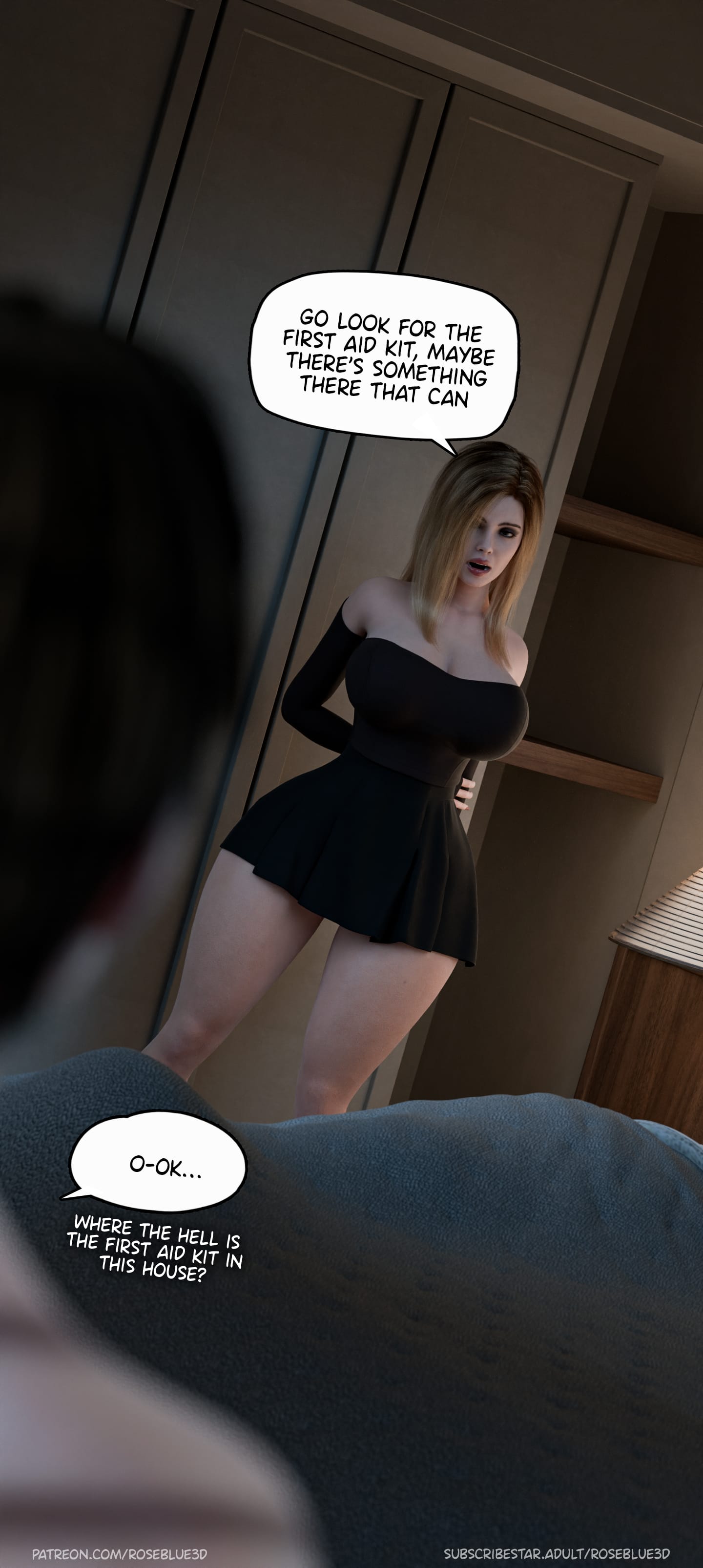 My Neighbor’s Widow [Rose Blue 3D] - Chapter 32 — Page 39