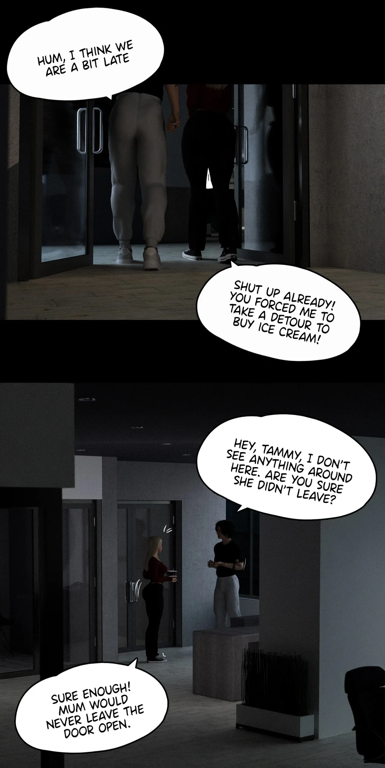 My Neighbor’s Widow [Rose Blue 3D] - Chapter 17 — Page 87
