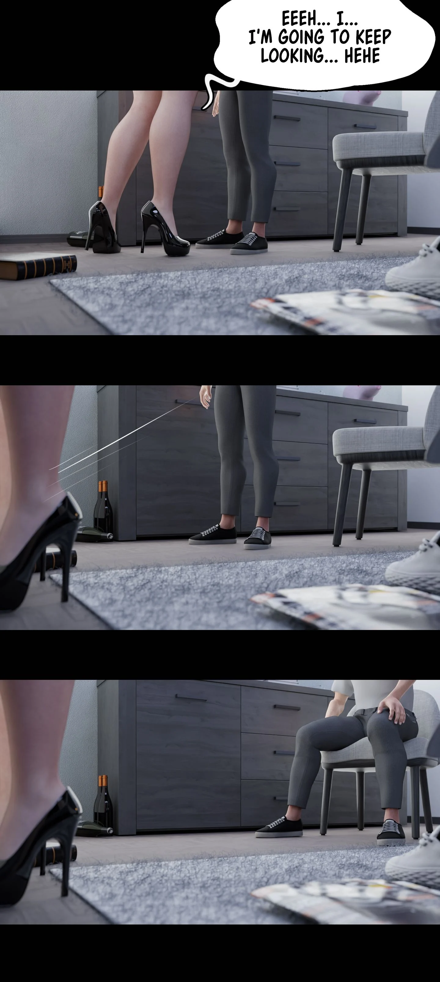 My Neighbor’s Widow [Rose Blue 3D] - Chapter 8 — Page 38