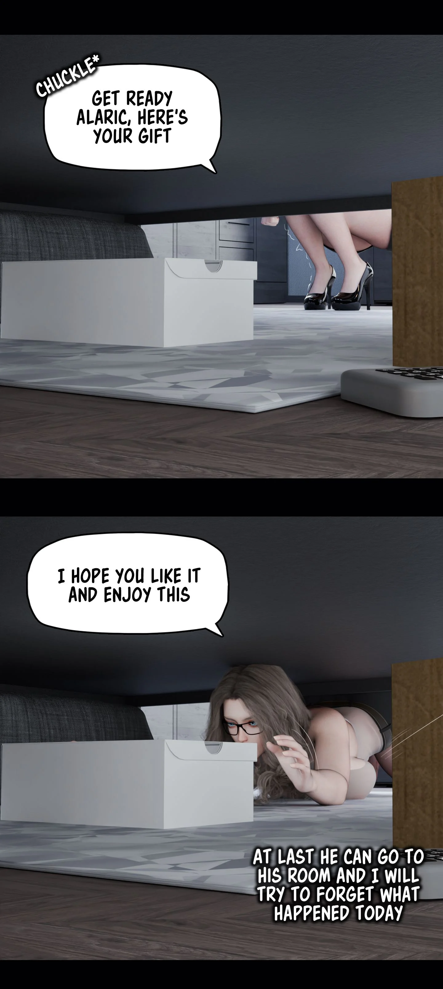 My Neighbor’s Widow [Rose Blue 3D] - Chapter 8 — Page 41