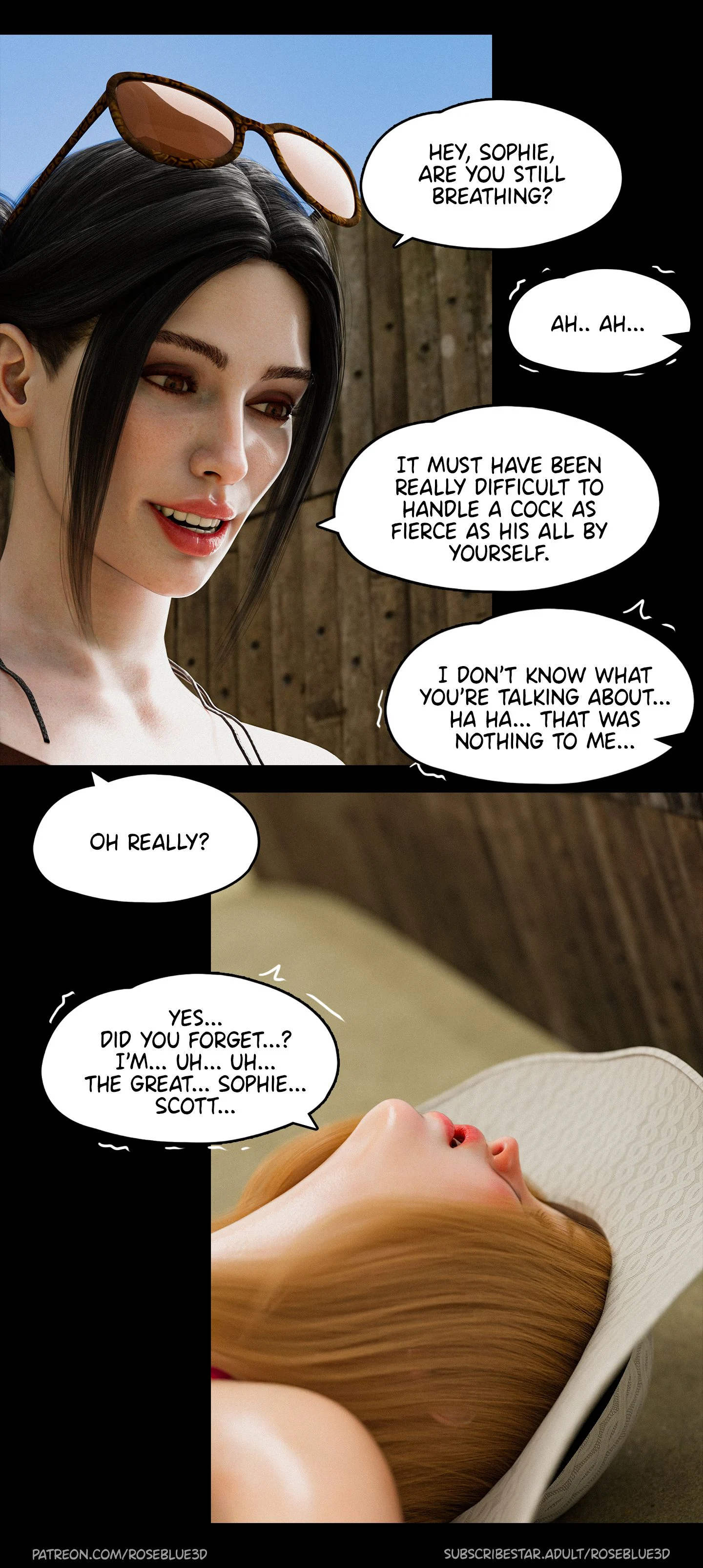 My Neighbor’s Widow [Rose Blue 3D] - Chapter 21 — Page 85