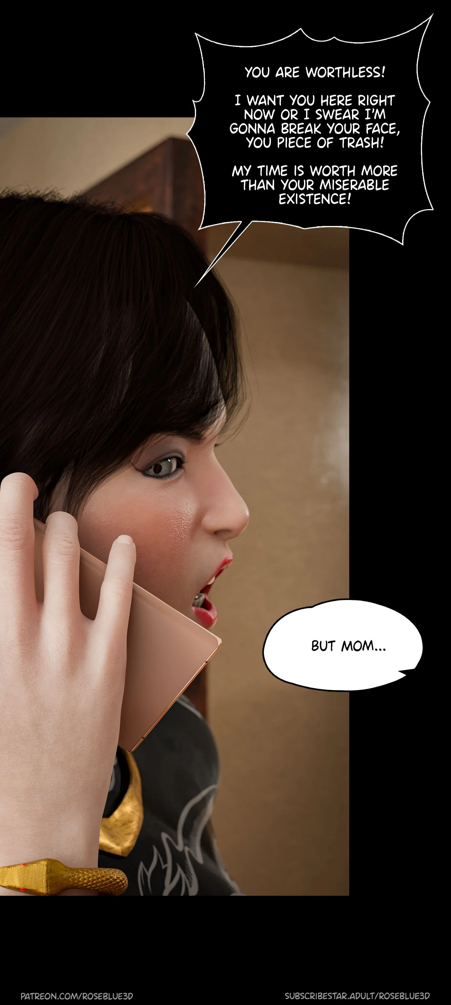 My Neighbor’s Widow [Rose Blue 3D] - Chapter 25 — Page 7