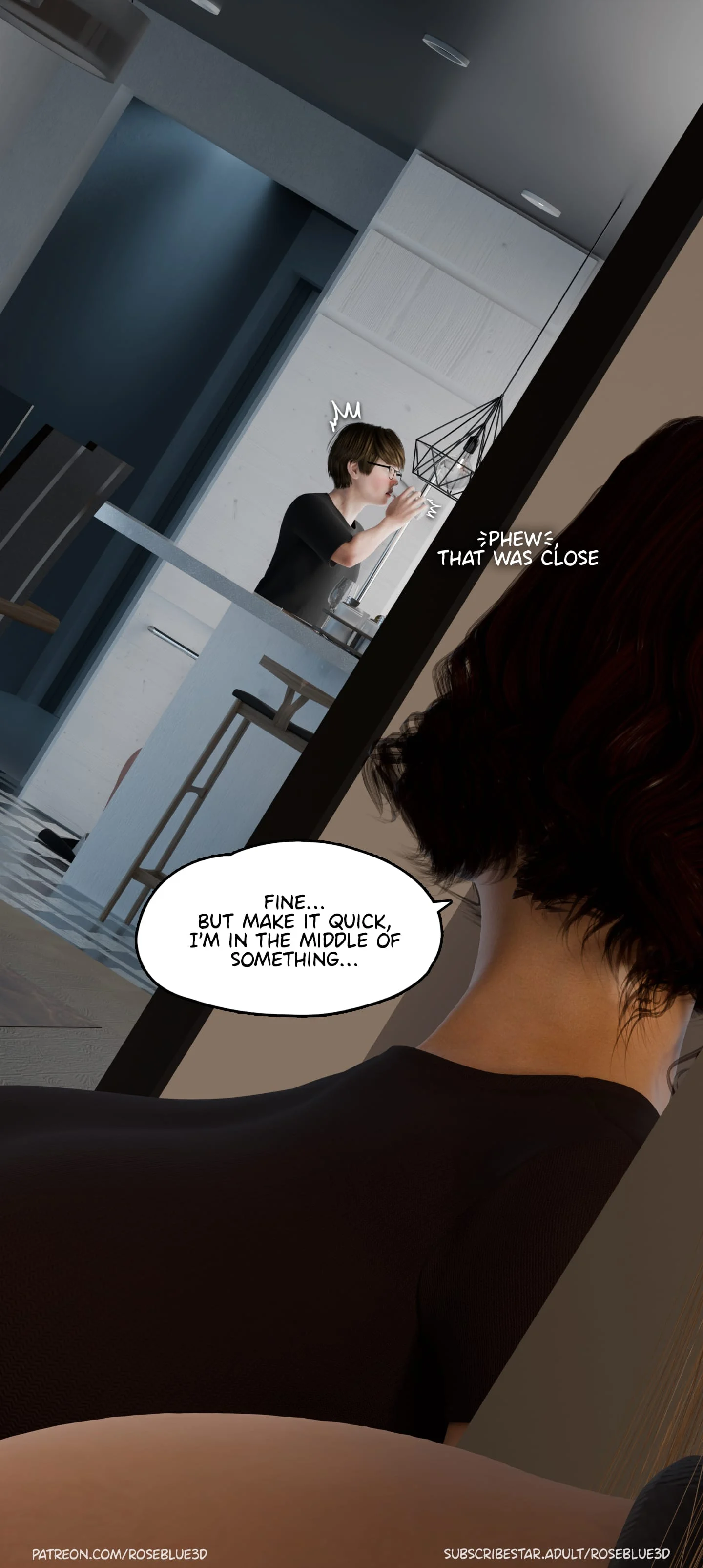 My Neighbor’s Widow [Rose Blue 3D] - Chapter 37 — Page 10