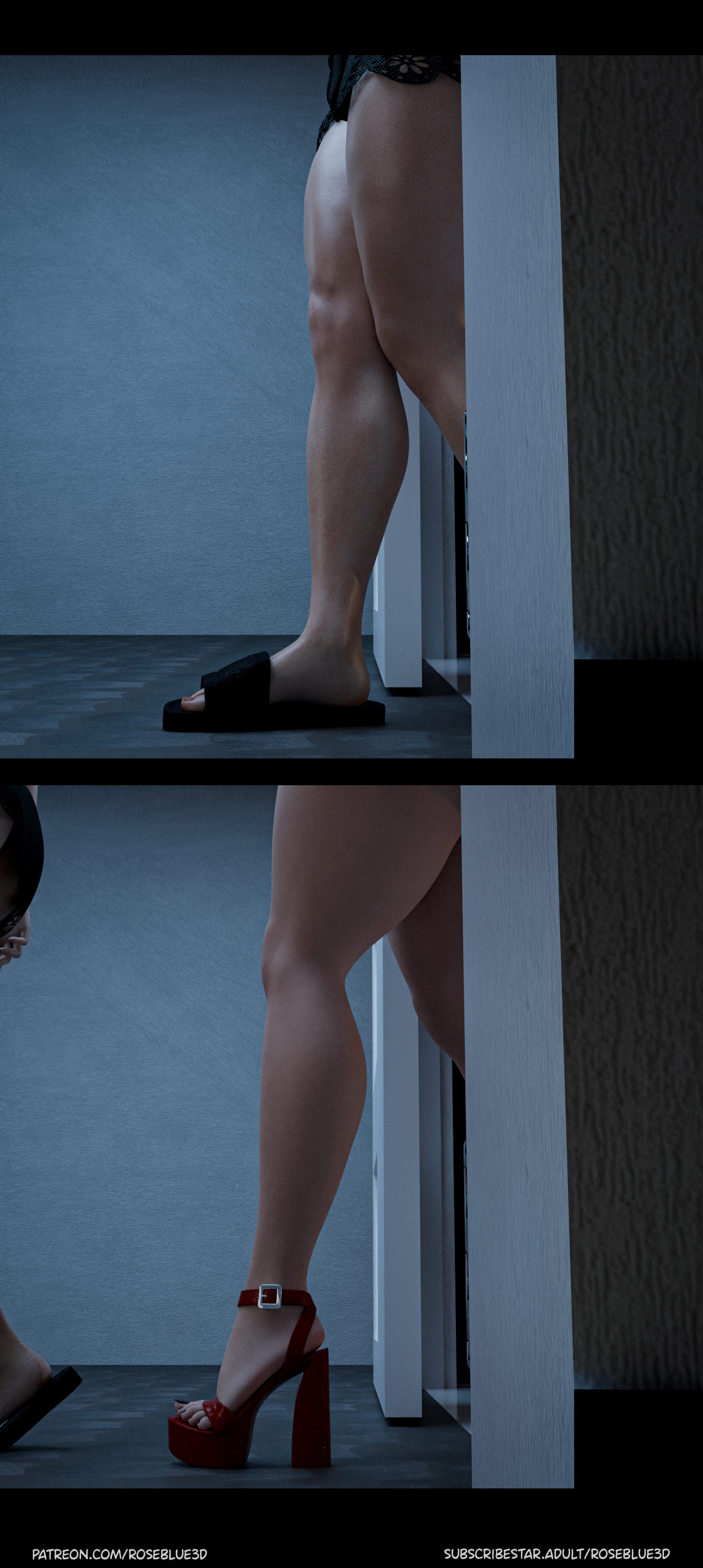 My Neighbor’s Widow [Rose Blue 3D] - Chapter 37 — Page 17