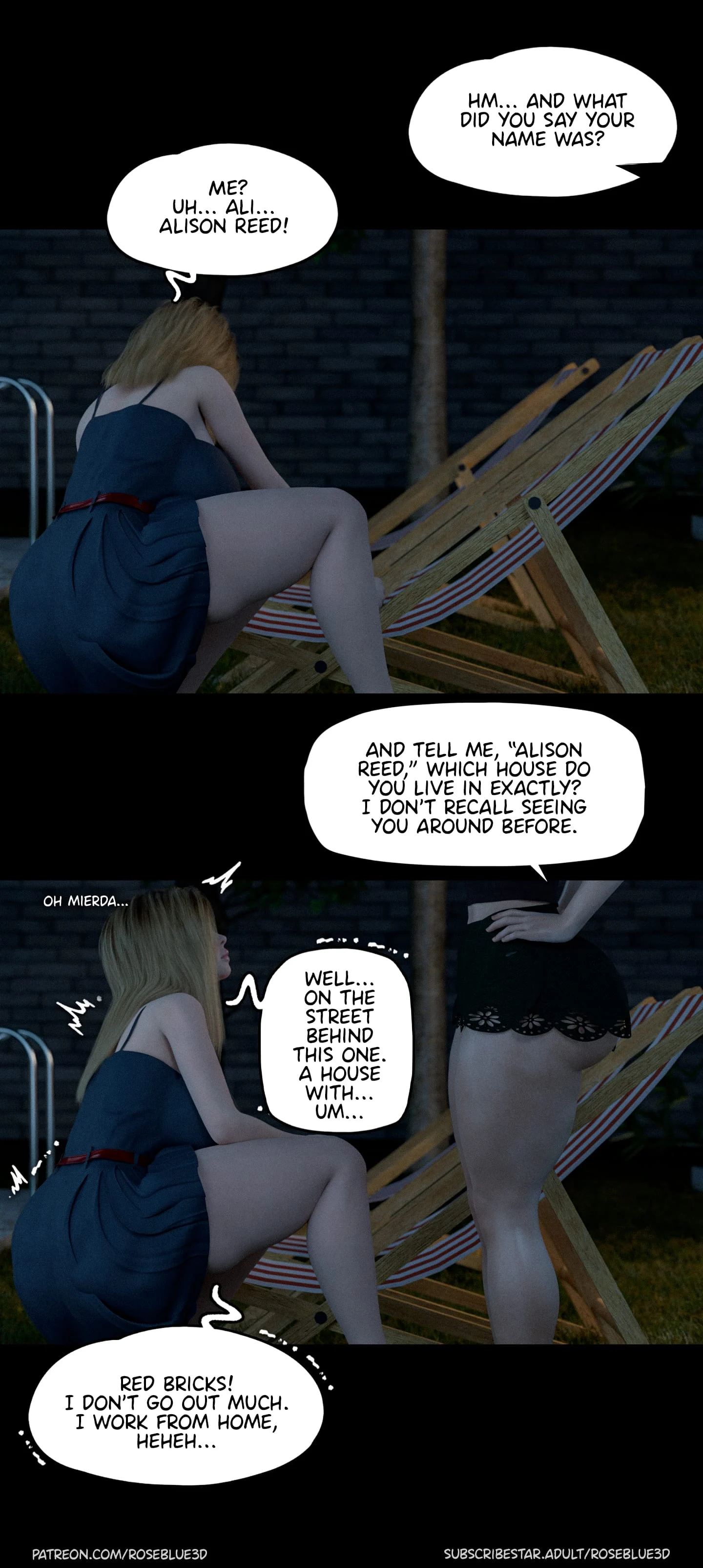 My Neighbor’s Widow [Rose Blue 3D] - Chapter 37 — Page 41