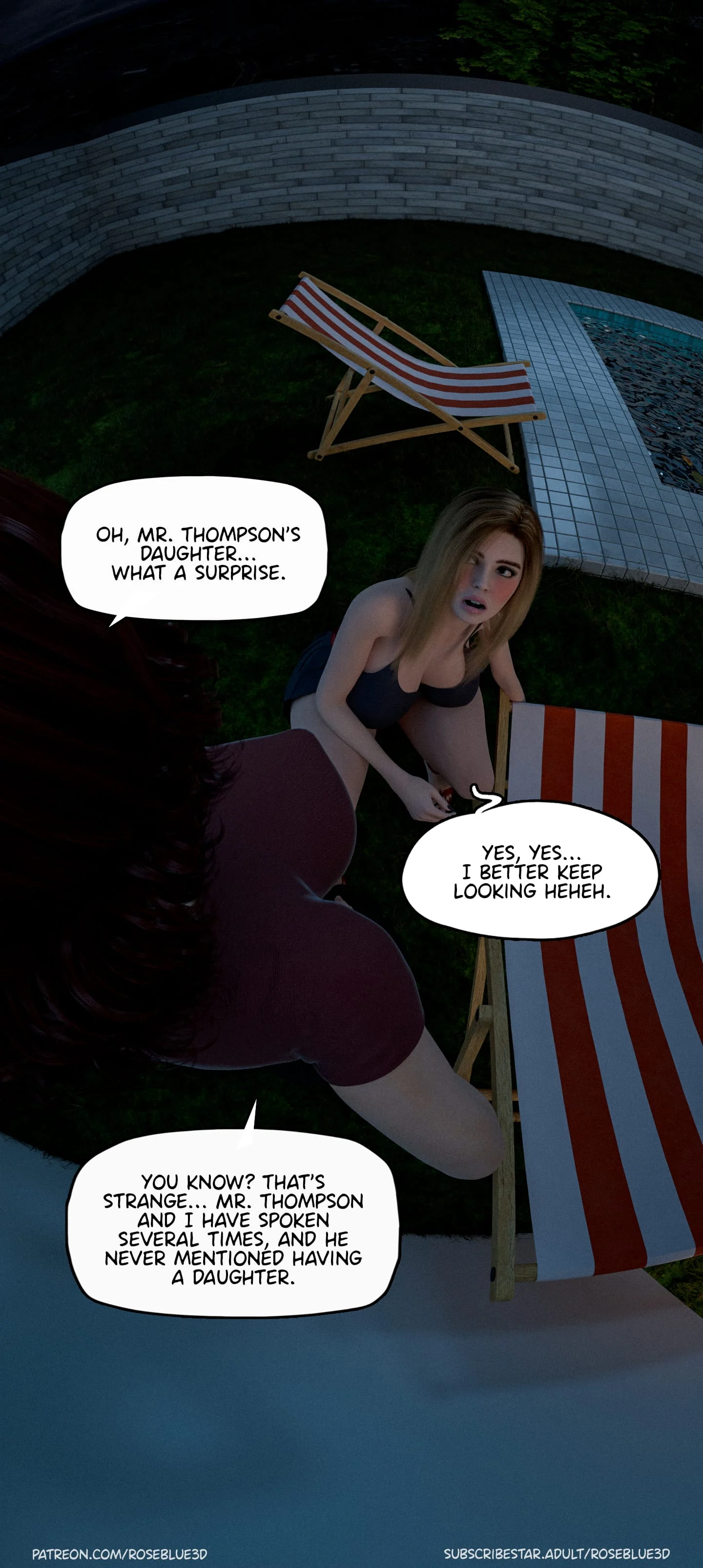 My Neighbor’s Widow [Rose Blue 3D] - Chapter 37 — Page 44