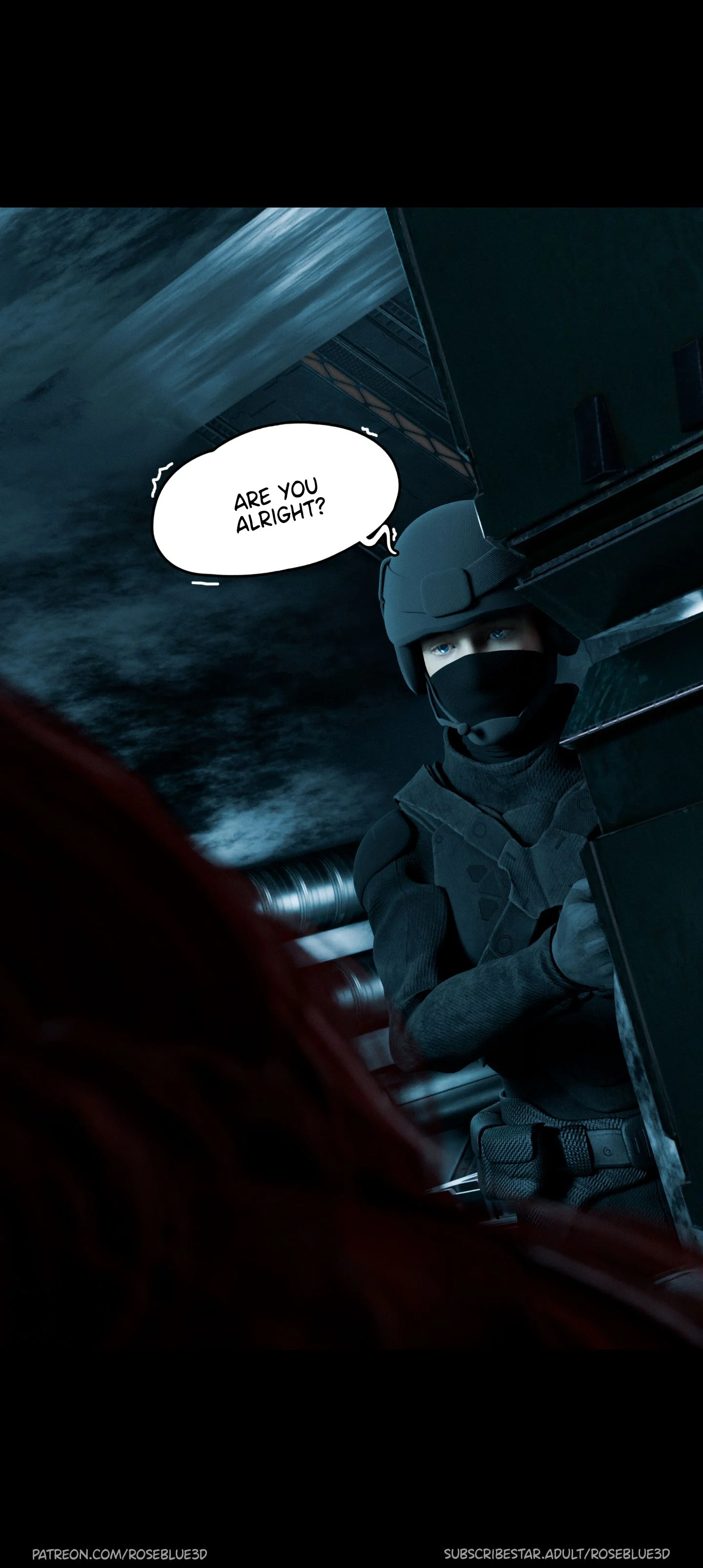 My Neighbor’s Widow [Rose Blue 3D] - Chapter 30.1 — Page 21