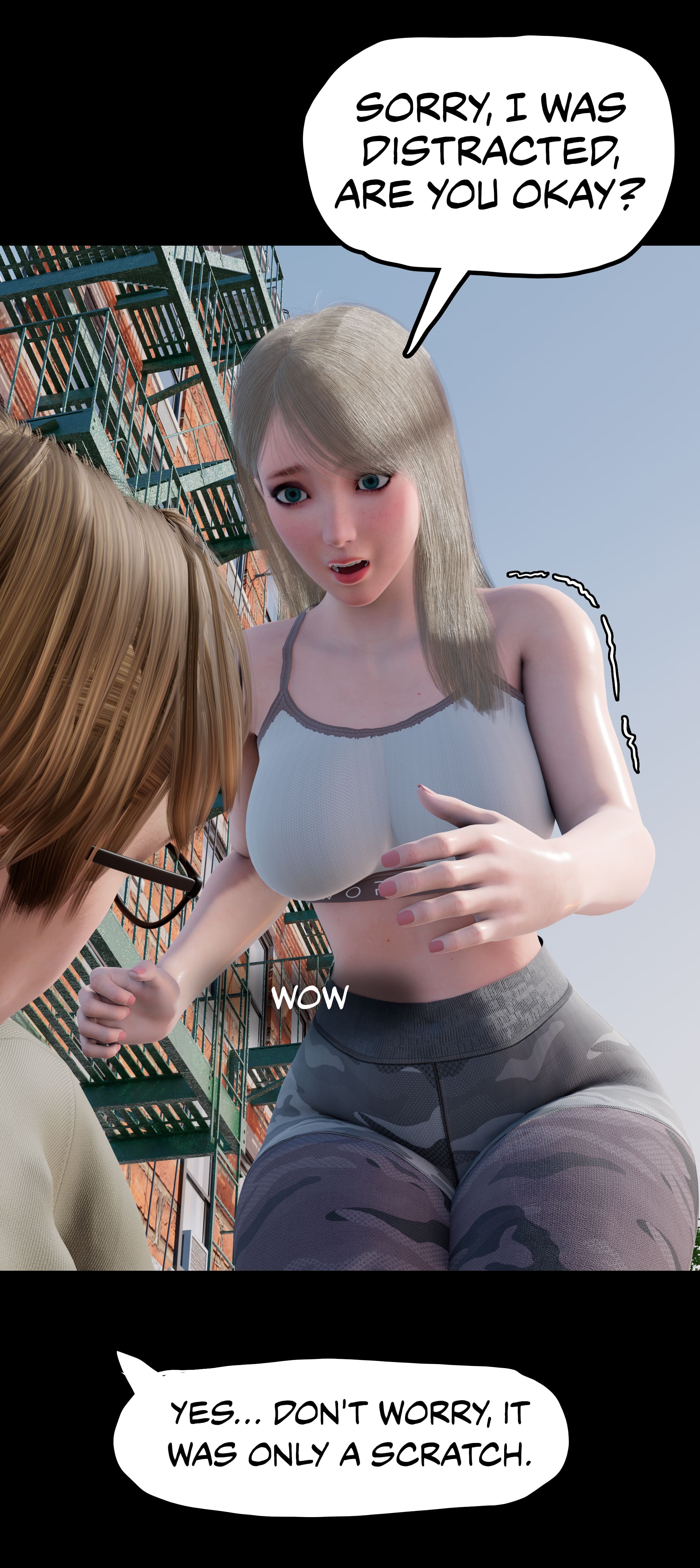 My Neighbor’s Widow [Rose Blue 3D] - Chapter 1 — Page 28