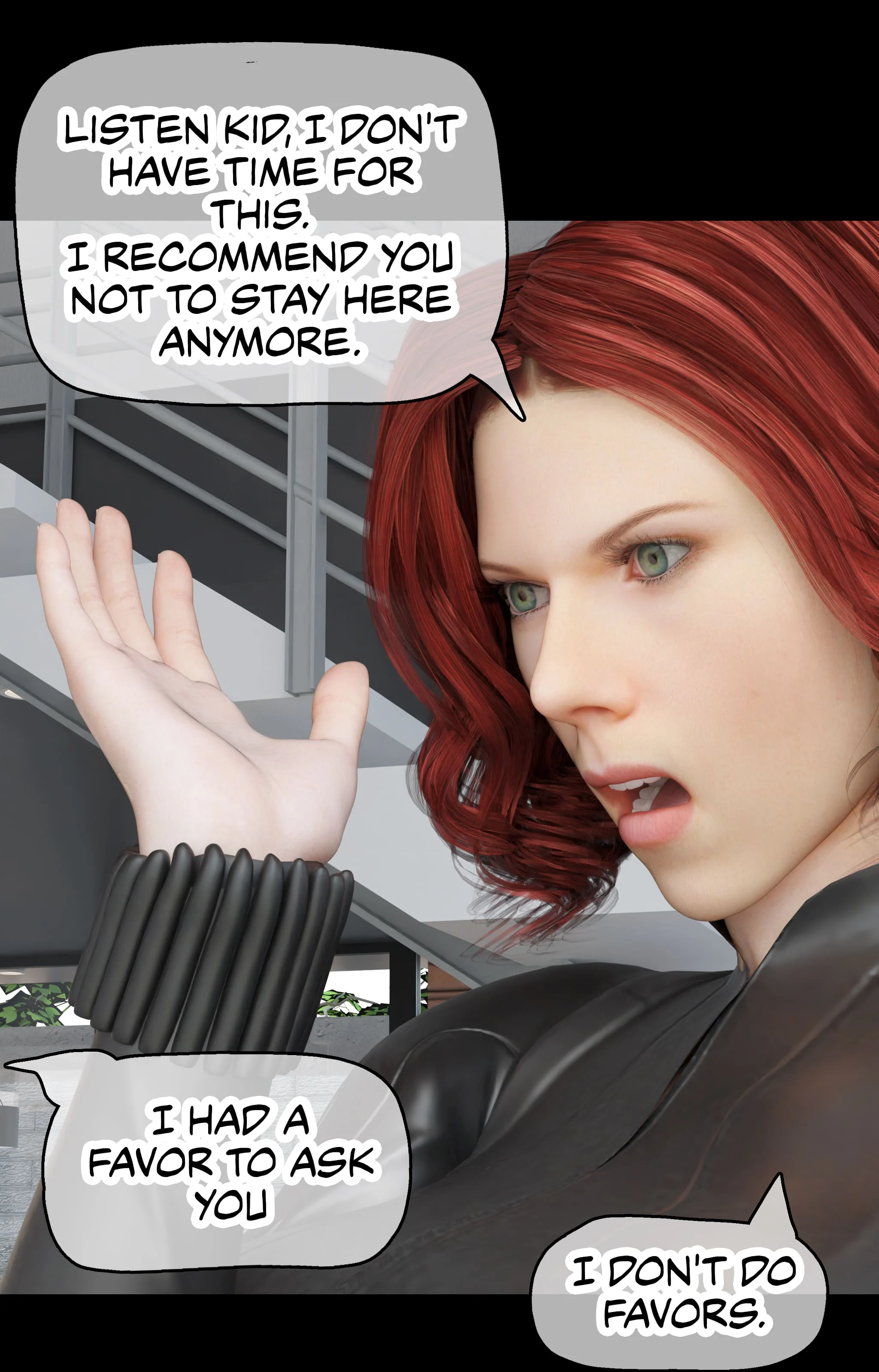 My Neighbor’s Widow [Rose Blue 3D] - Chapter 1 — Page 83