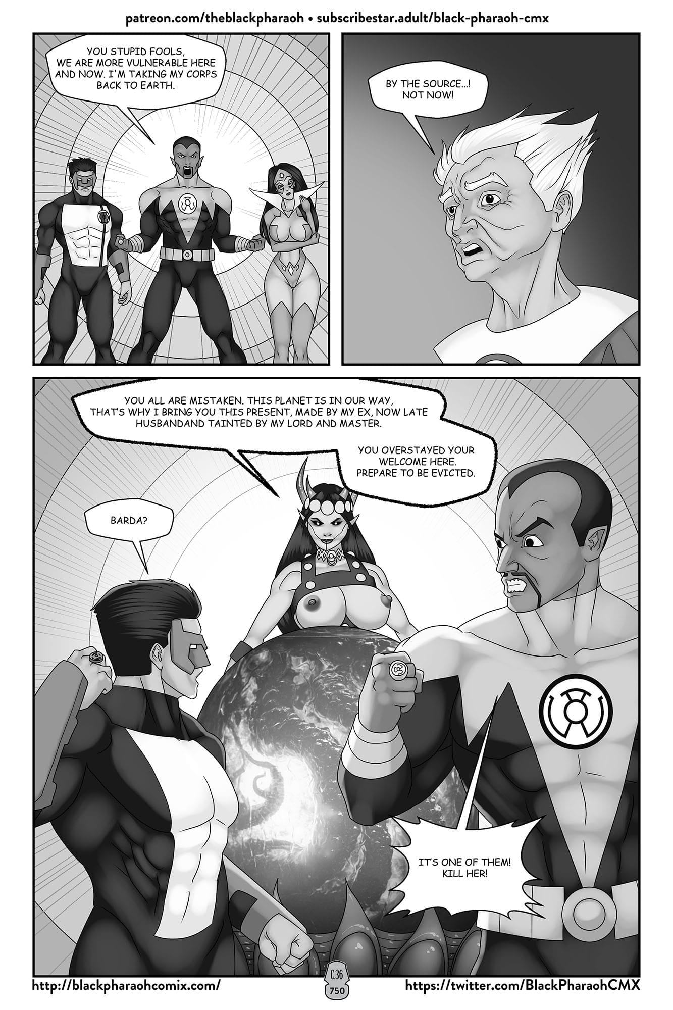 JL Forsaken Souls (Justice League) [The Black Pharaoh] - Chapter 36 — Page 15