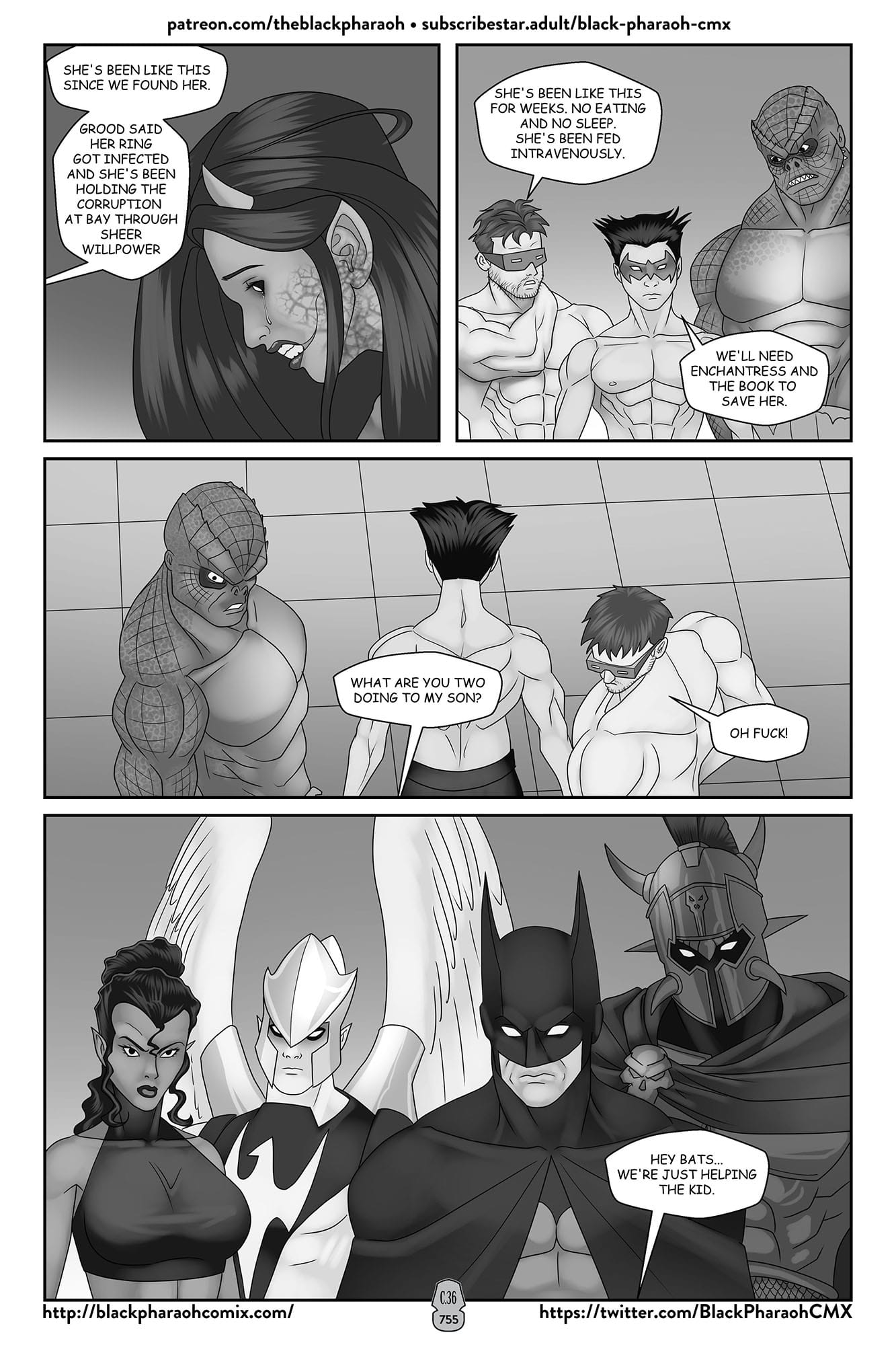 JL Forsaken Souls (Justice League) [The Black Pharaoh] - Chapter 36 — Page 20