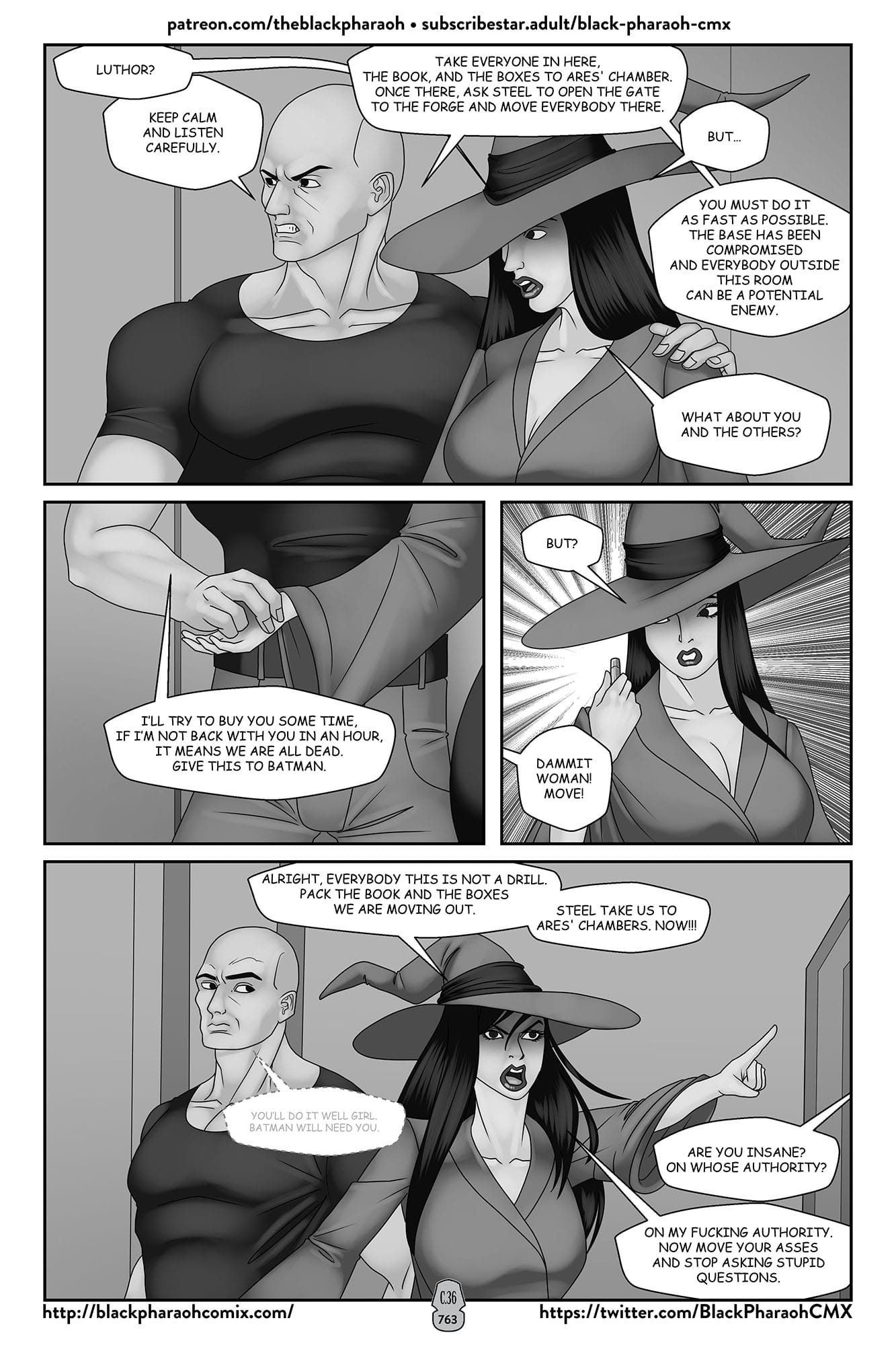 JL Forsaken Souls (Justice League) [The Black Pharaoh] - Chapter 36 — Page 27