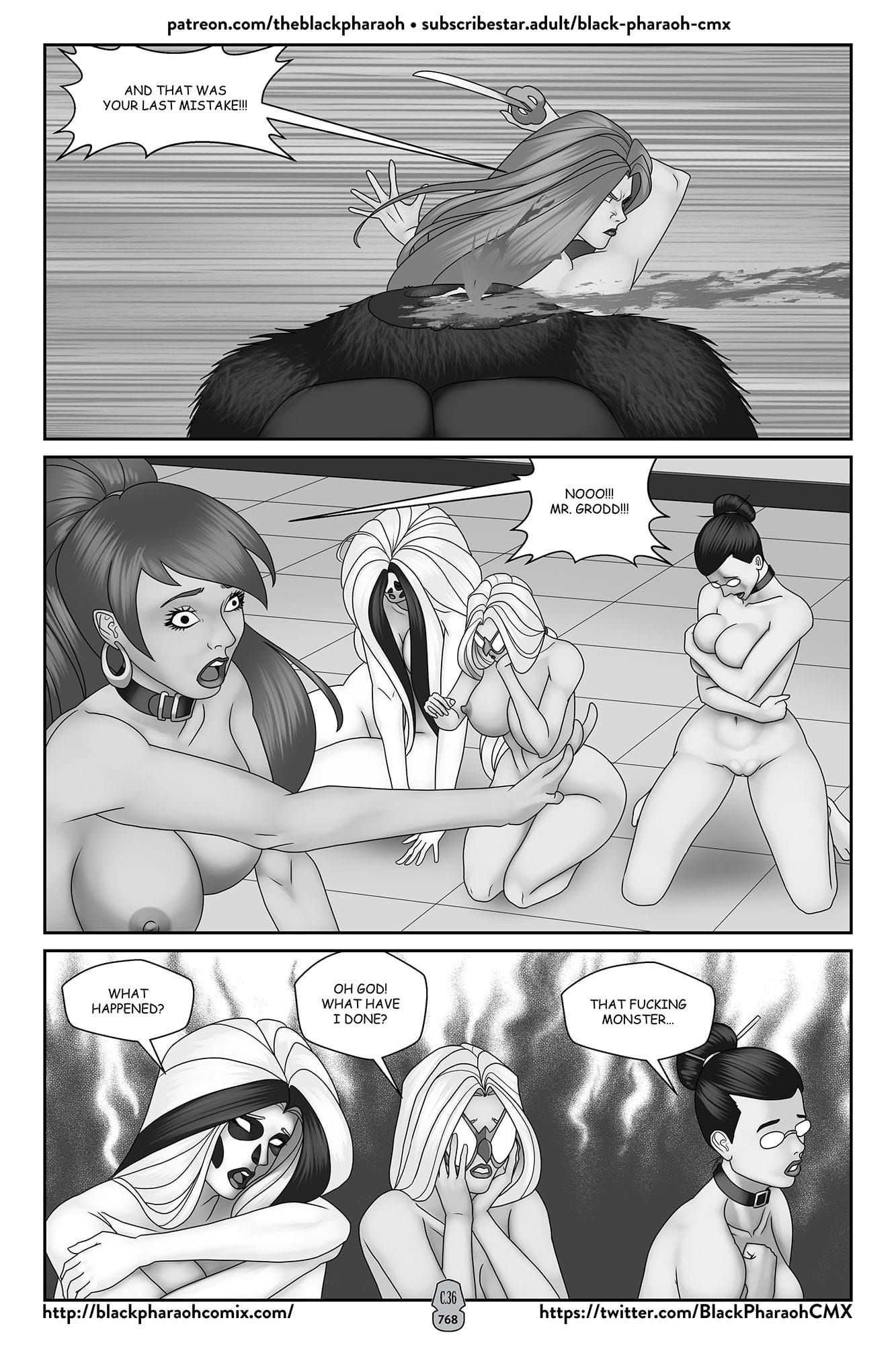 JL Forsaken Souls (Justice League) [The Black Pharaoh] - Chapter 36 — Page 32