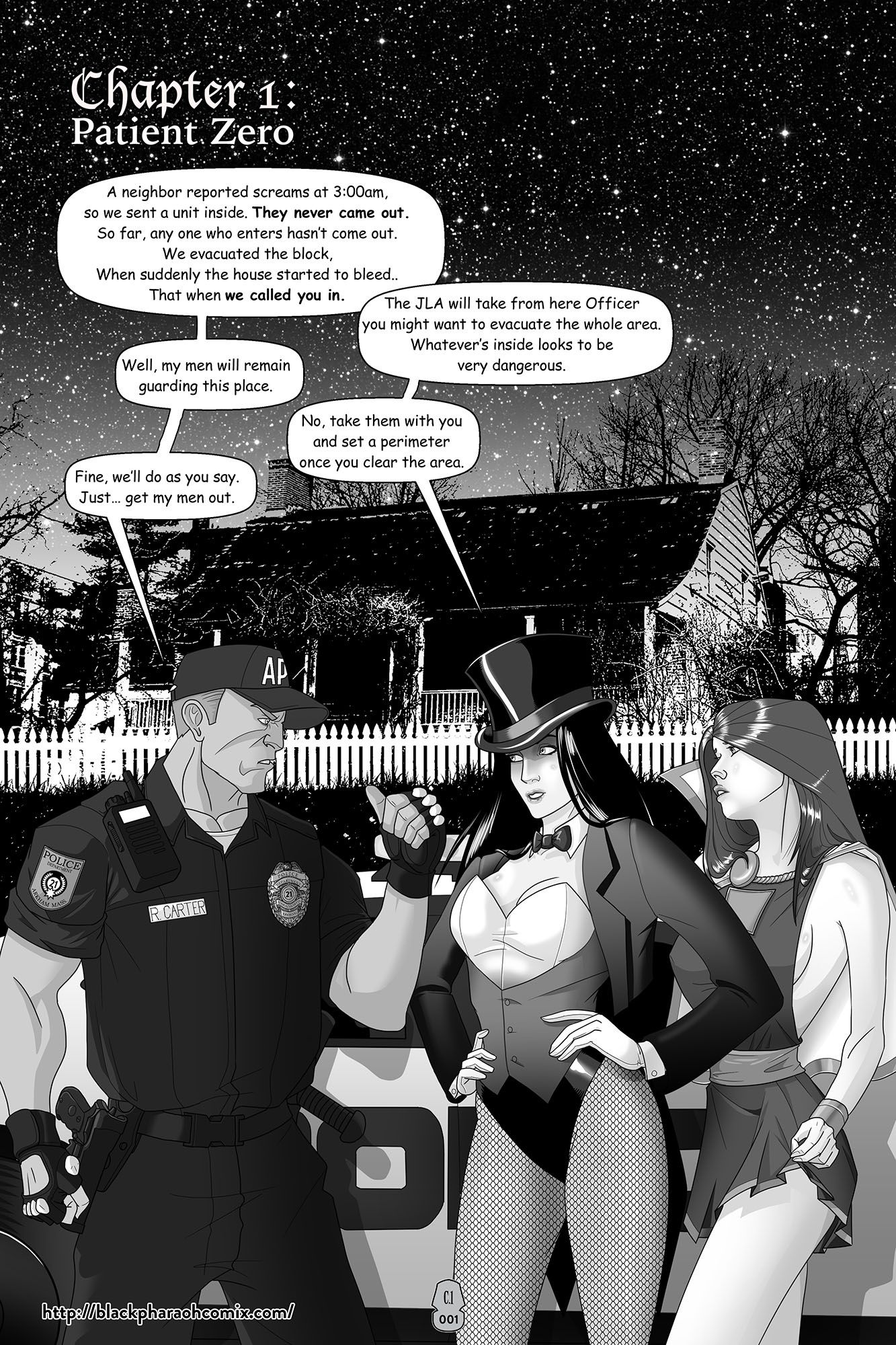 JL Forsaken Souls (Justice League) [The Black Pharaoh] - Chapter 1 — Page 4