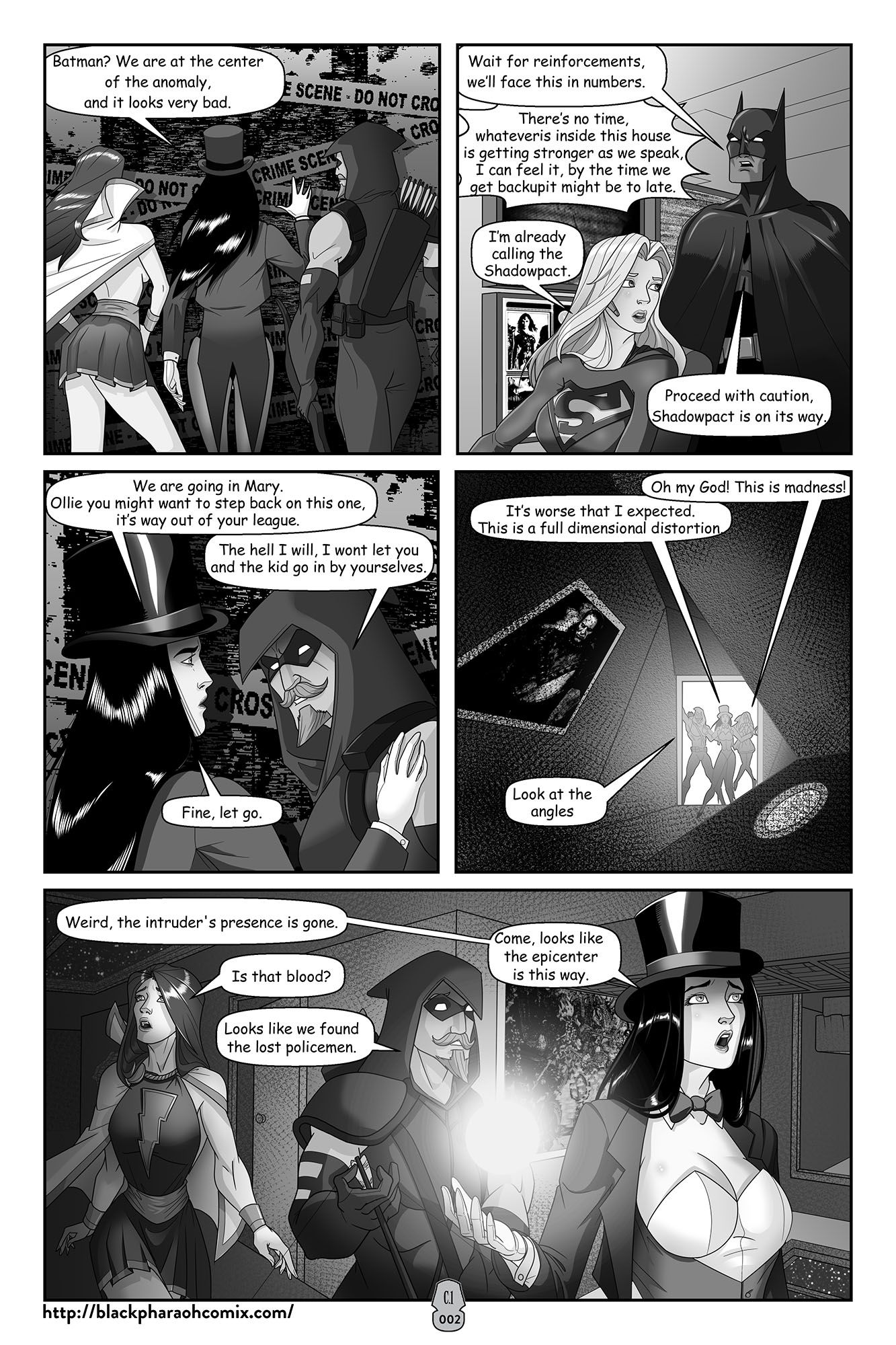 JL Forsaken Souls (Justice League) [The Black Pharaoh] - Chapter 1 — Page 5
