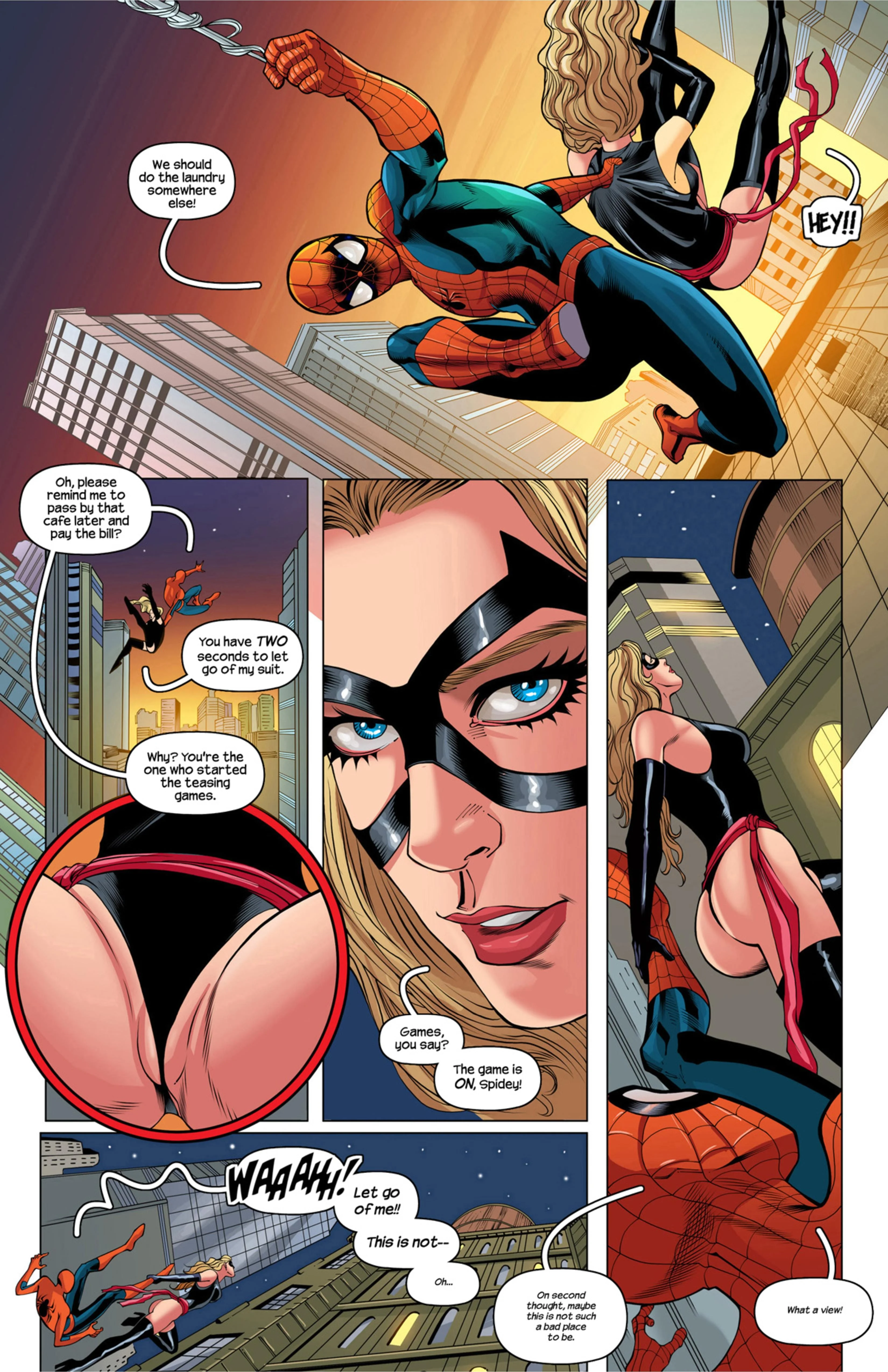 Amazing Spider-man & Ms. Marvel (Ms. Marvel , Spider-Man) [Tracy Scops] - Chapter 1 — Page 5