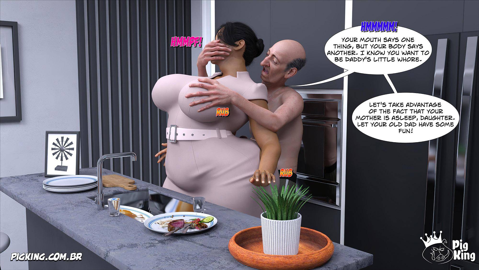 Forbidden Desire - Remake [Crazydad3D] - Chapter 25 — Page 130